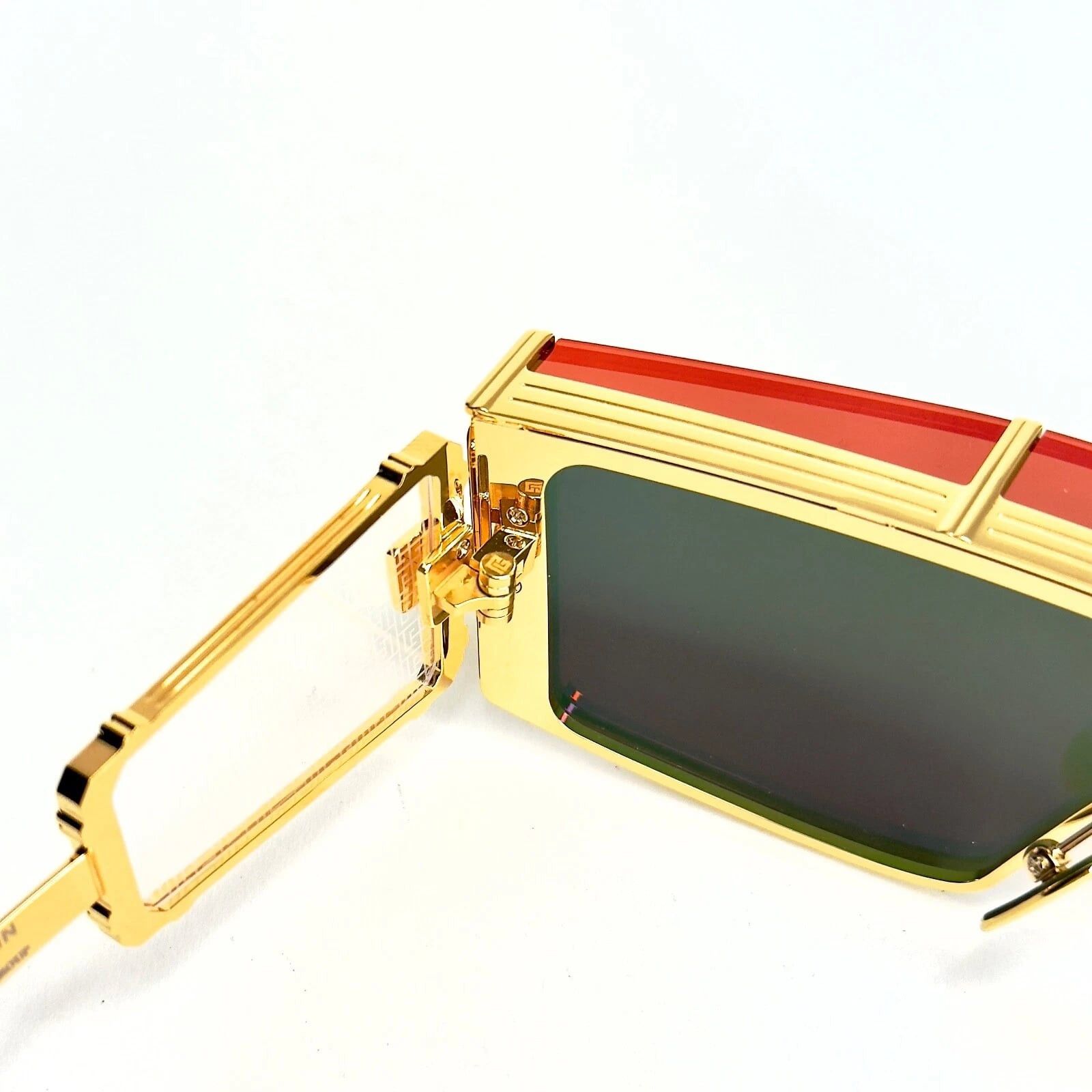 Balmain BALMAIN WONDER BOY III BY AKONI BPS127 BPS 127C Sunglasses Size ONE SIZE - 8 Thumbnail