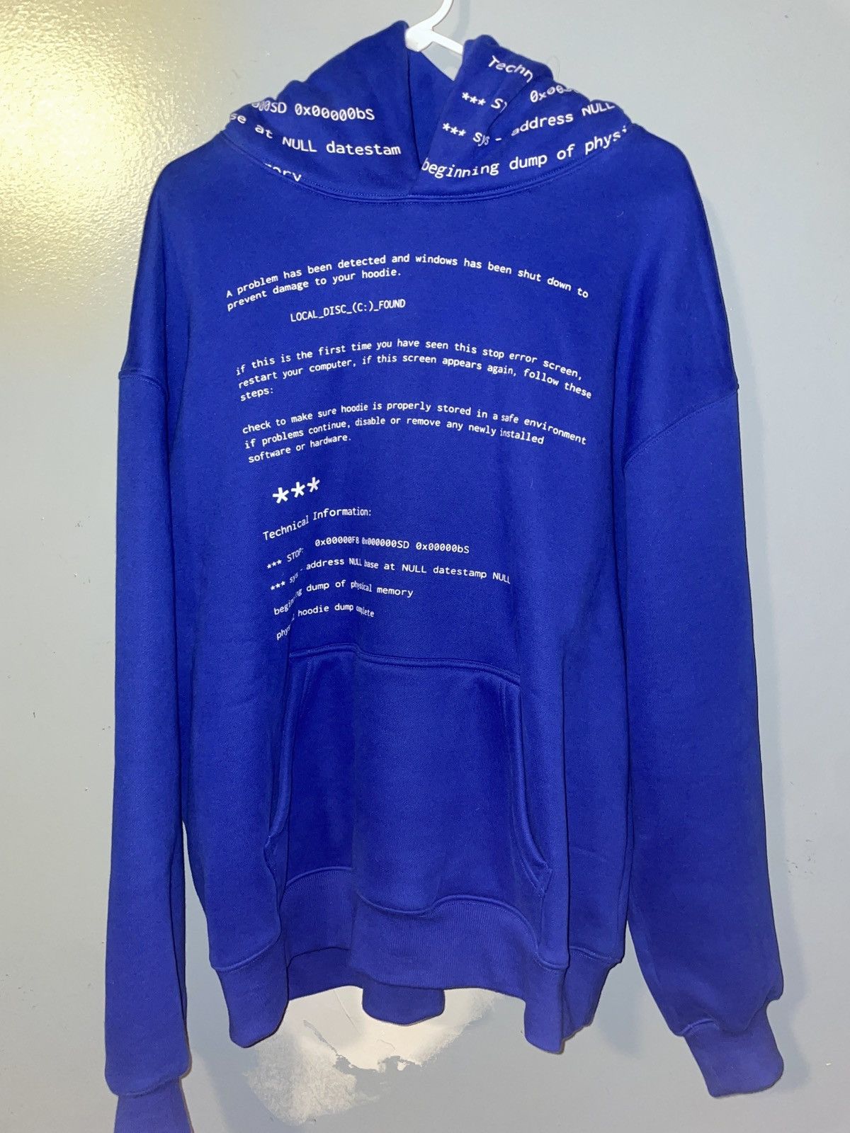 Other Lilonesock error hoodie Size US XL / EU 56 / 4 - 2 Thumbnail