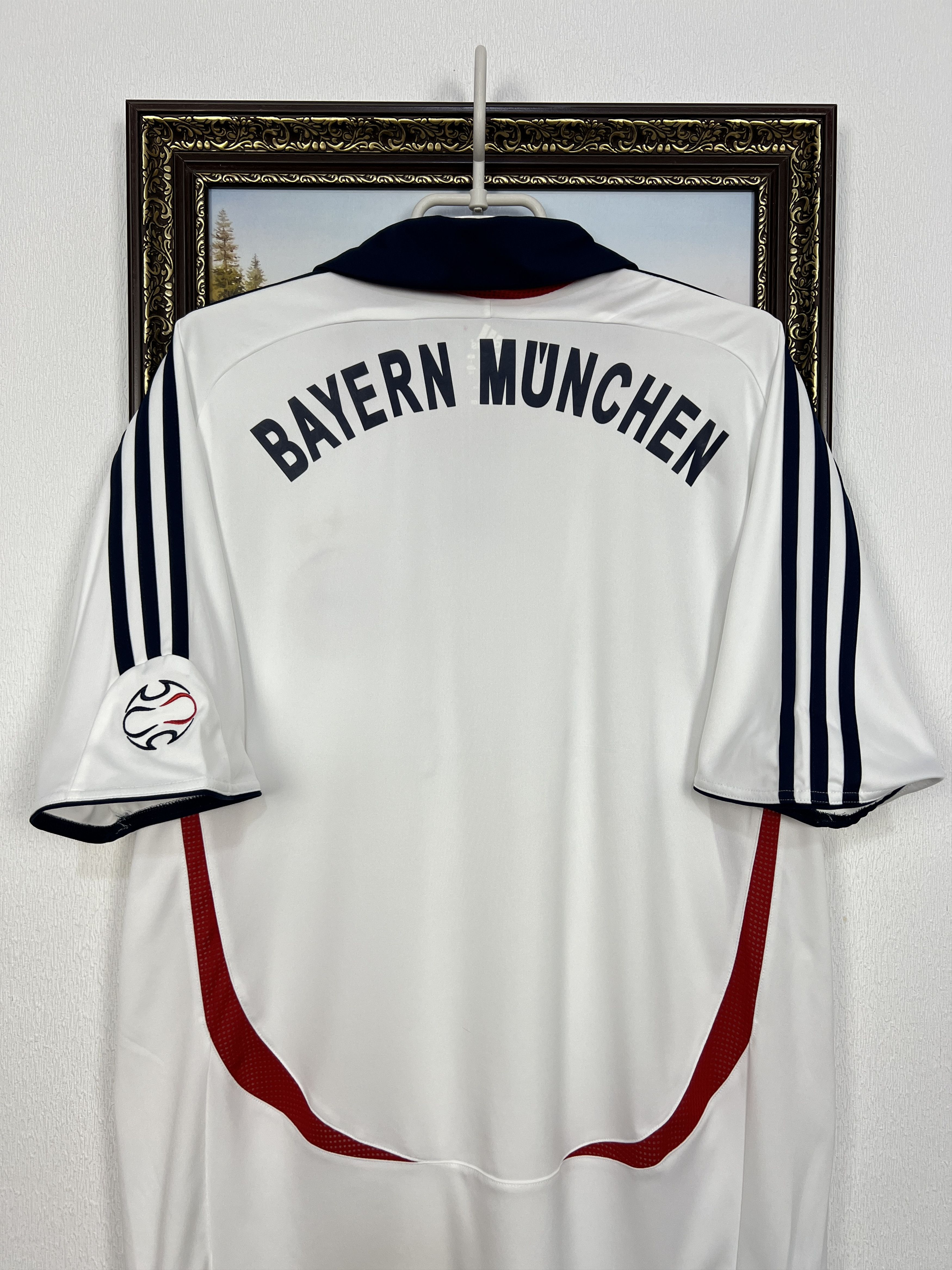 Adidas Bayern Munich Away football shirt 2006 Soccer Adidas Size US L / EU 52-54 / 3 - 12 Thumbnail