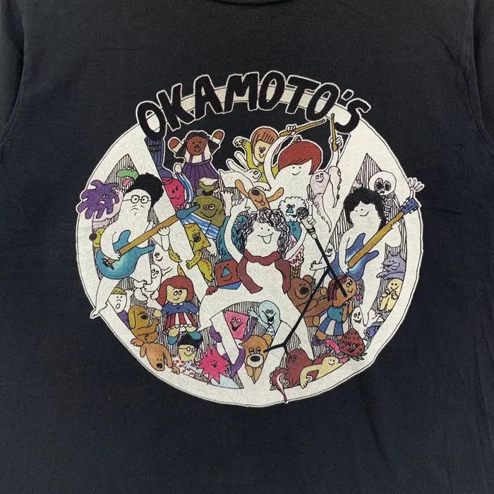 Vintage BAND OKAMOTO’S JAPAN Rock 5th Anniversary Tee Shirt Size US M / EU 48-50 / 2 - 3 Thumbnail