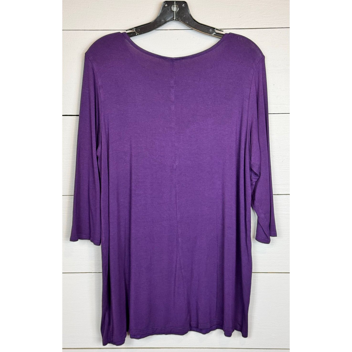 Other Ava James 3/4 Sleeve Top Women's Size 1X Size XL / US 12-14 / IT 48-50 - 2 Thumbnail