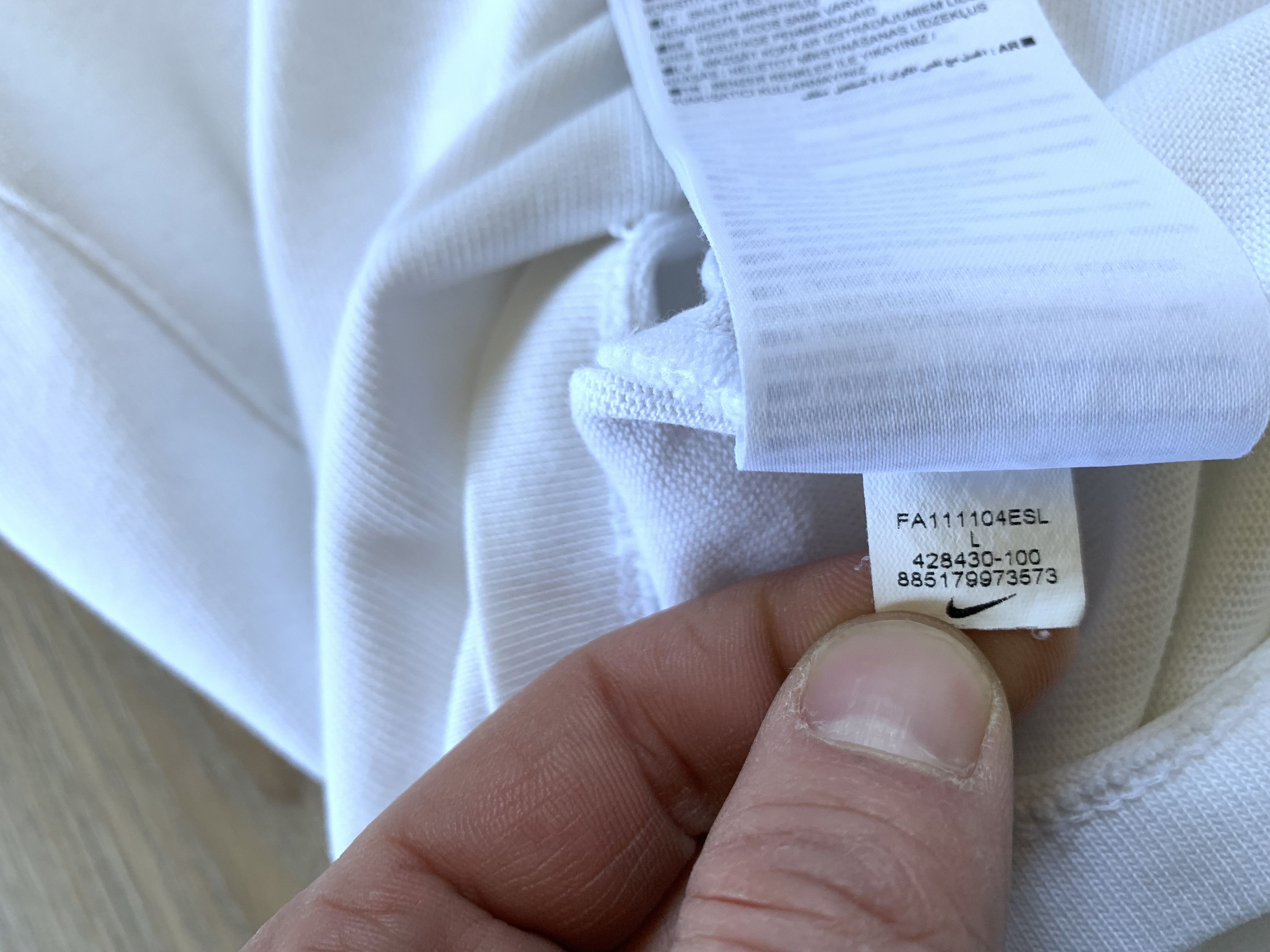 Nike × Vintage Nike England O2 Long Sleeve Cotton Rugby Jersey Size US L / EU 52-54 / 3 - 9 Thumbnail