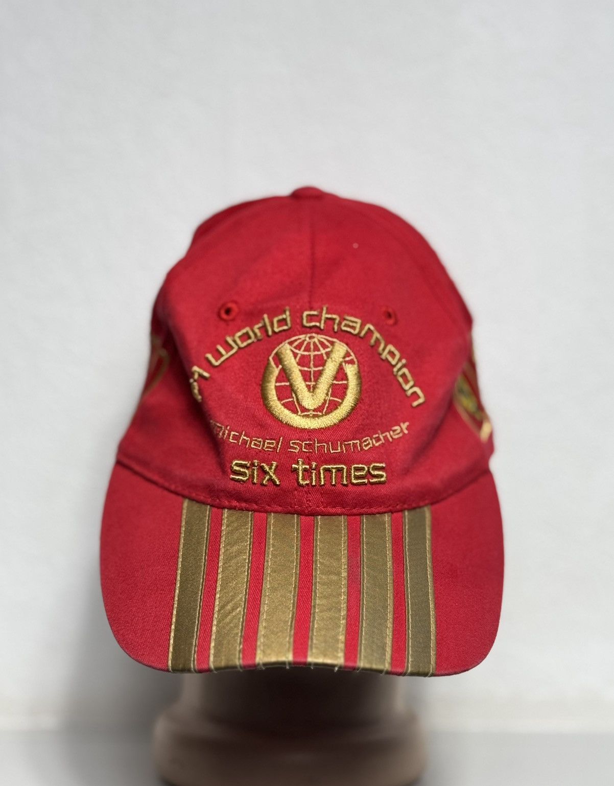 Ferrari Ferrari Michael Schumacher Vintage Racing Cap F1 Formula Size ONE SIZE - 1 Thumbnail