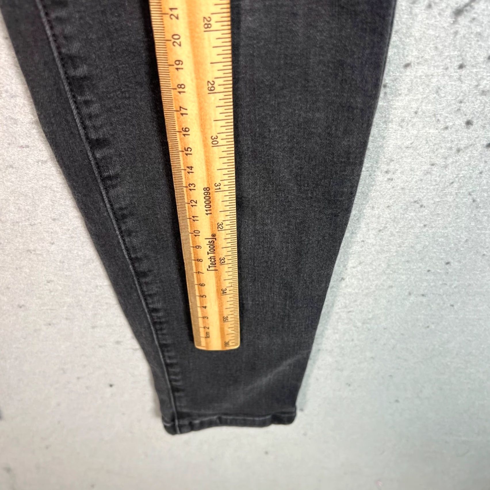 AYR Ayr Womens Black Skinny Jeans Size 27 x 32 Cotton Blend 5-Pocket Stretch Size 27" / US 4 / IT 40 - 6 Thumbnail