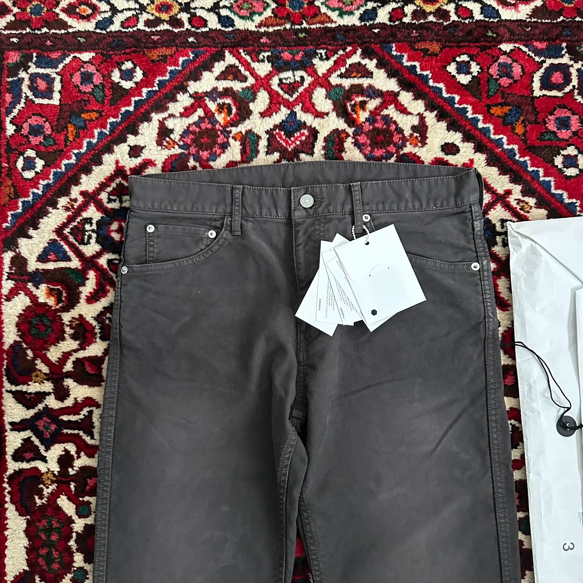 Visvim Casual pants, high-density cotton pique, corduroy pants Size US 32 / EU 48 - 3 Thumbnail