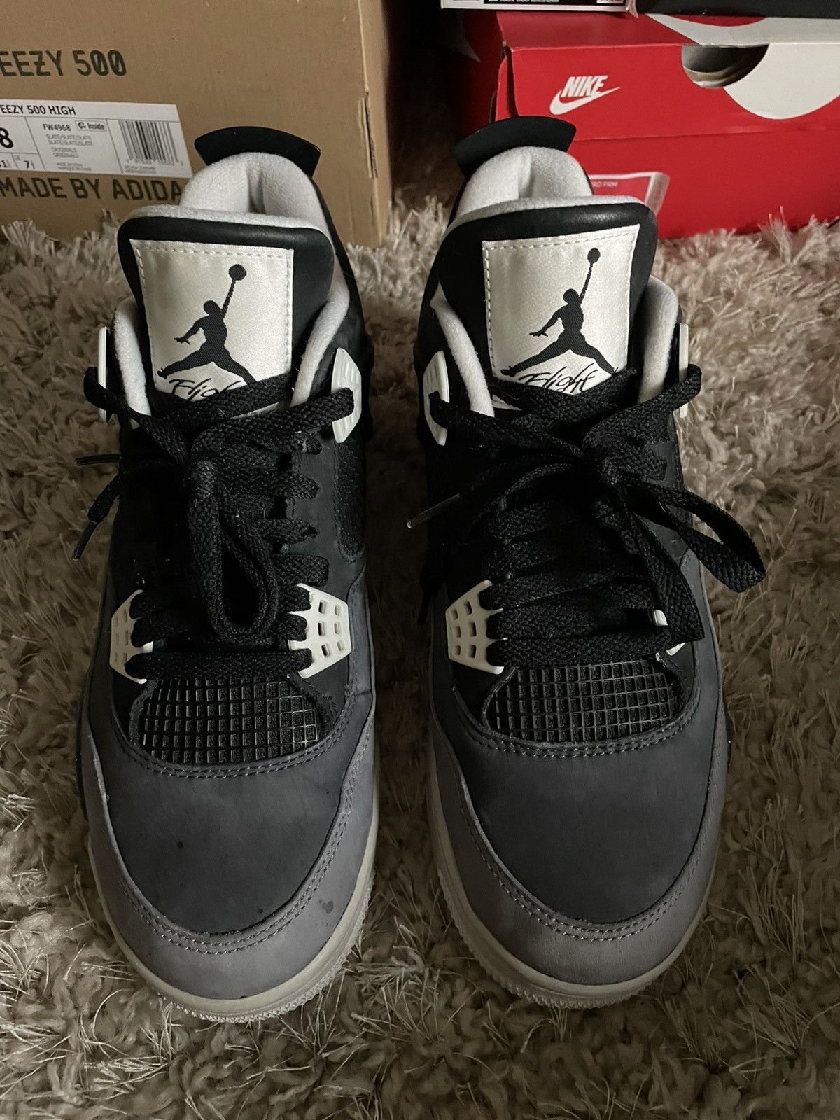 Nike Jordan 4 Fear 2013 Release Size US 8.5 / EU 41-42 - 5 Thumbnail