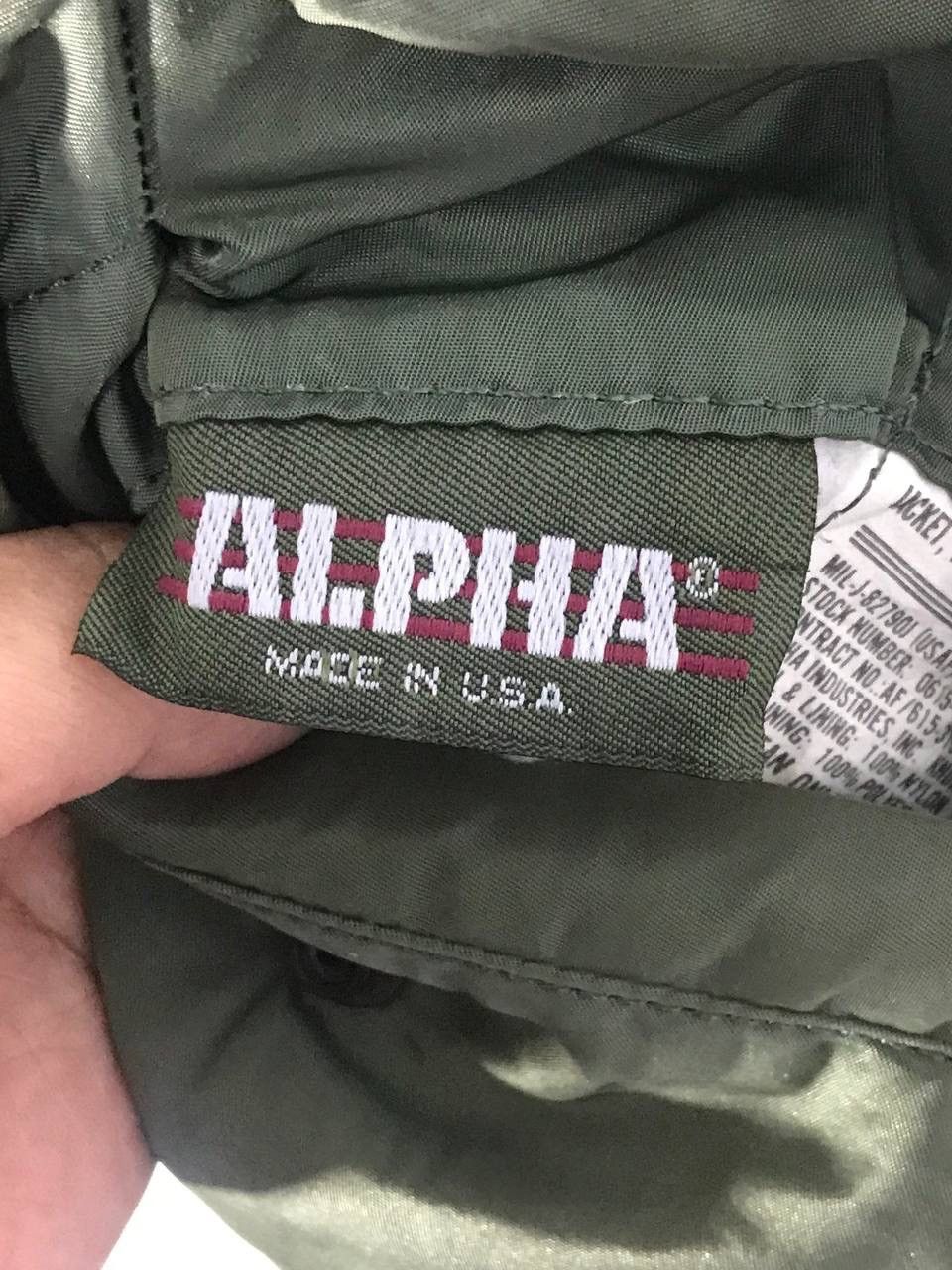 Alpha Industries × Vintage Vintage alpha flight jacket fire fighter army military Size US M / EU 48-50 / 2 - 8 Thumbnail