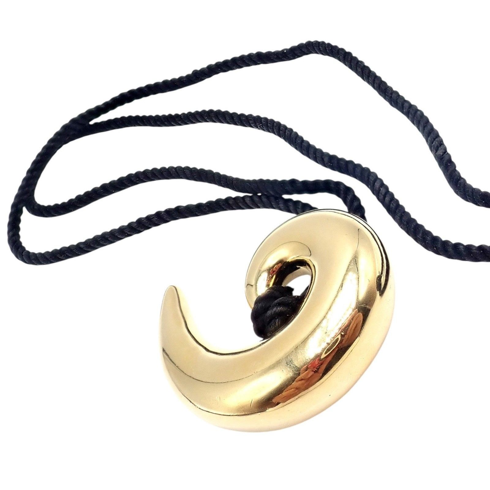 Tiffany & Co. Tiffany & Co 18k Gold Cummings Spiral Nautilus Necklace Size ONE SIZE - 6 Thumbnail