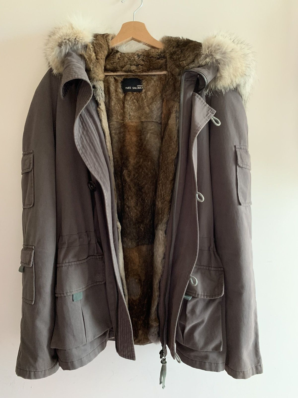 Yves Salomon Yves Salomon Fur Parka Size US L / EU 52-54 / 3 - 2 Thumbnail