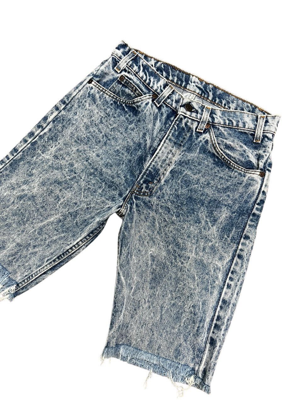 Levi's × Vintage Vintage 1980’s Levis Acid Wash Cut Off Short Pants Size US 31 - 3 Thumbnail