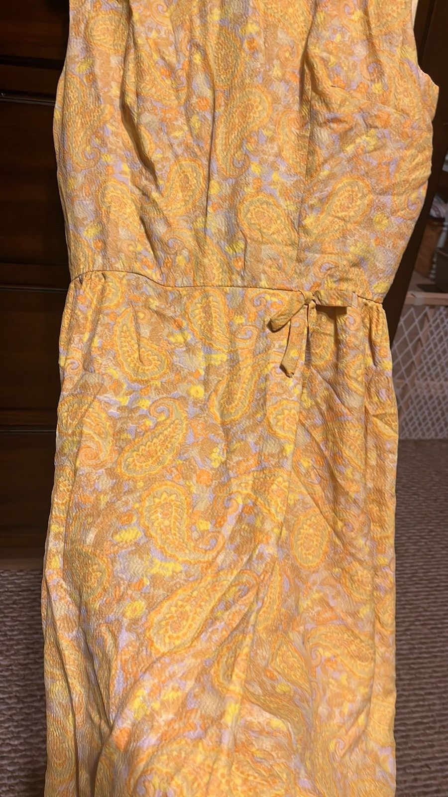 Other Women’s Vintage Yellow Handmade Sun Dress Size S / US 4 / IT 40 - 2 Thumbnail
