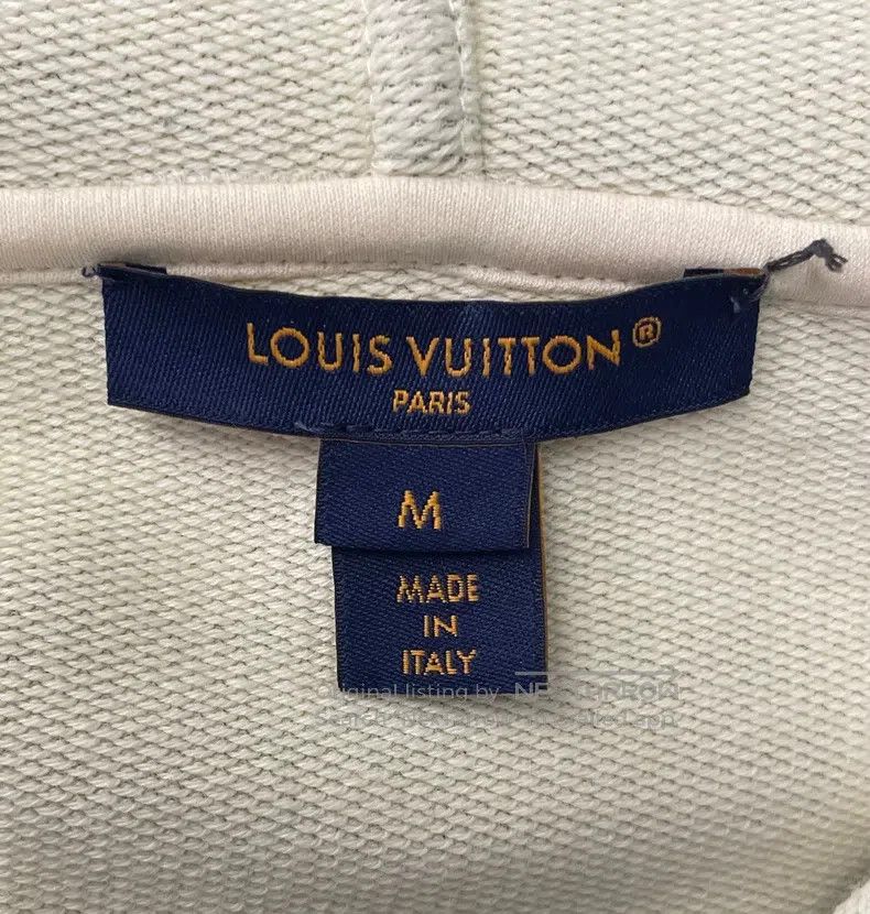 Louis Vuitton Louis Vuitton Full Logo Black Hooded Sweatshirt Size US M / EU 48-50 / 2 - 6 Thumbnail