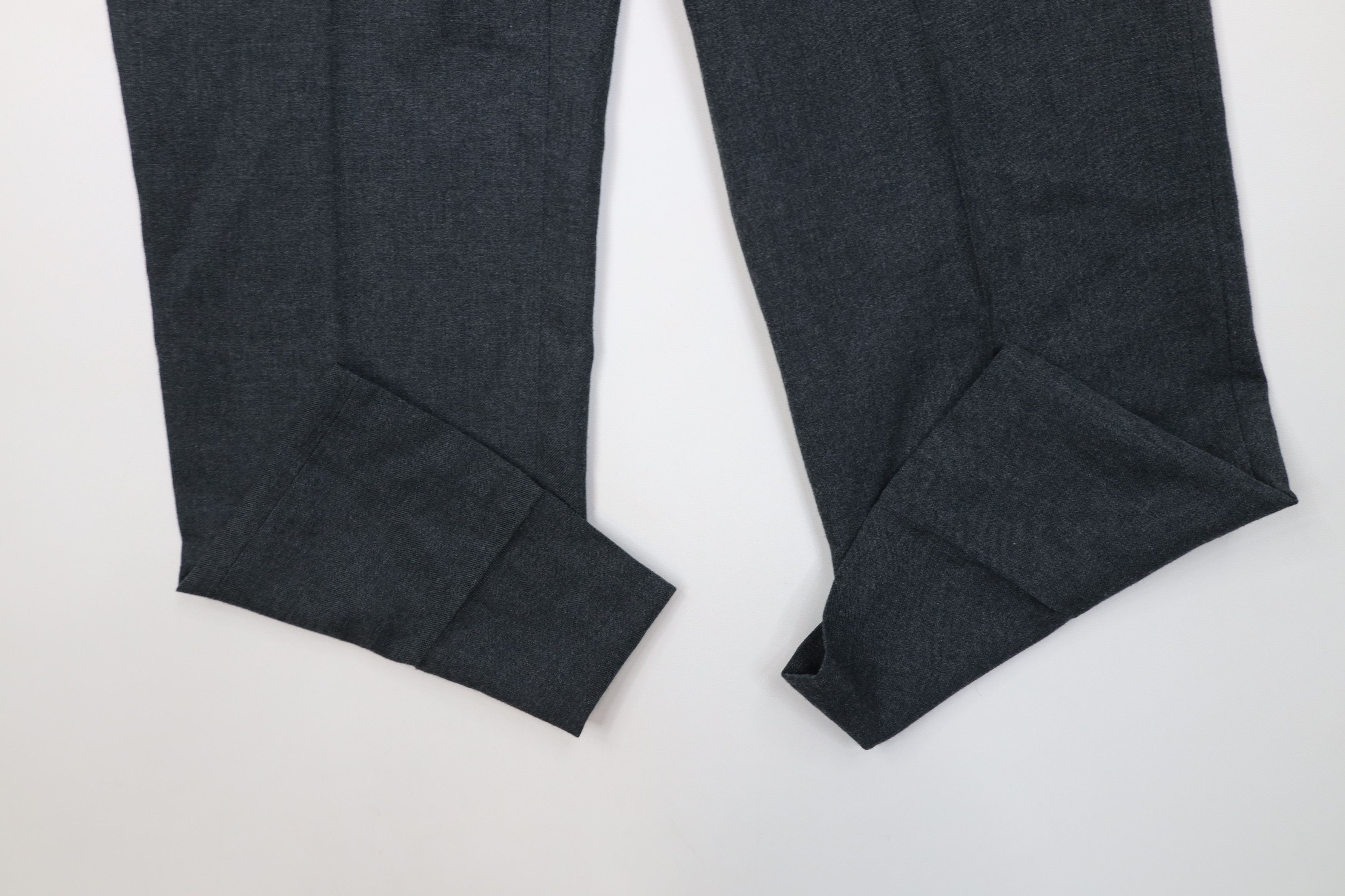 Vintage Vintage 70s Streetwear Gabardine Blend Knit Chino Pants Gray Size US 32 / EU 48 - 5 Thumbnail