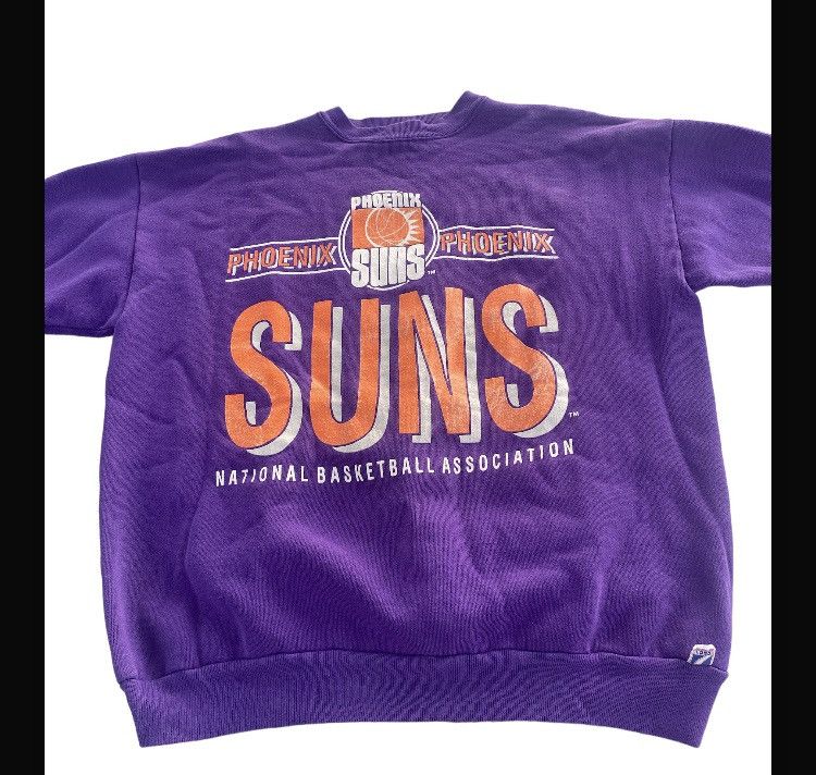 image of Vintage Logo 7 Suns Sweater in Purple, Men's (Size XL)