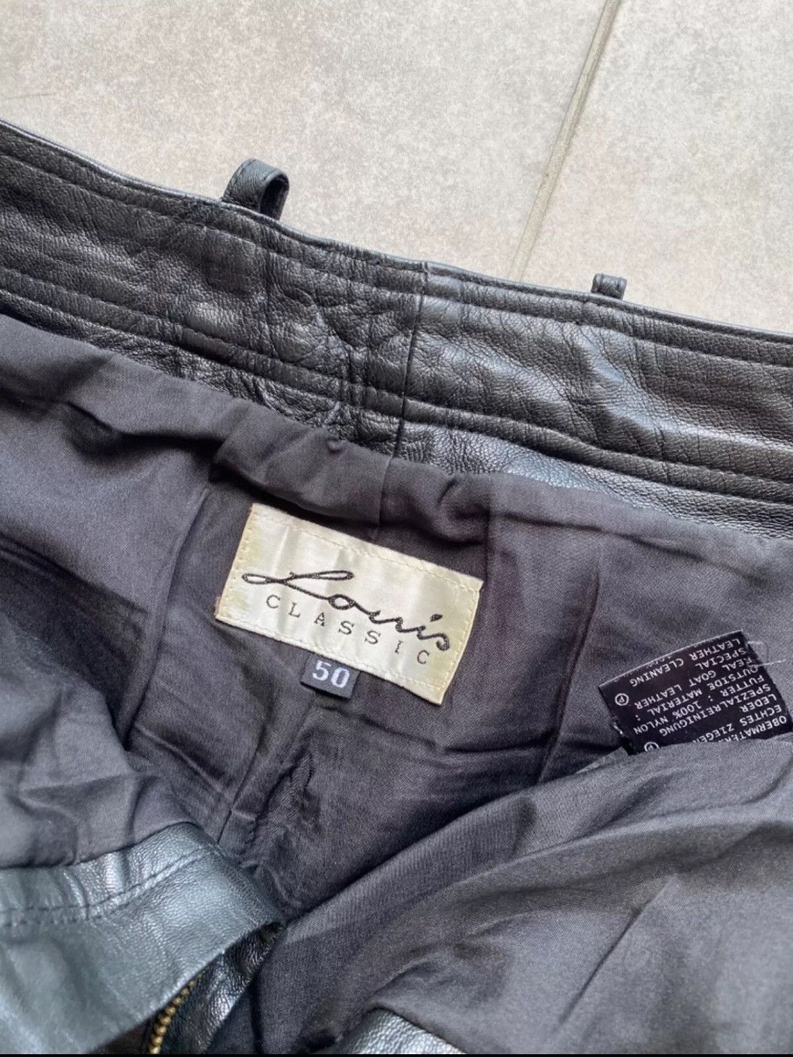 Genuine Leather Vintage Leather Pants Size US 32 / EU 48 - 5 Thumbnail