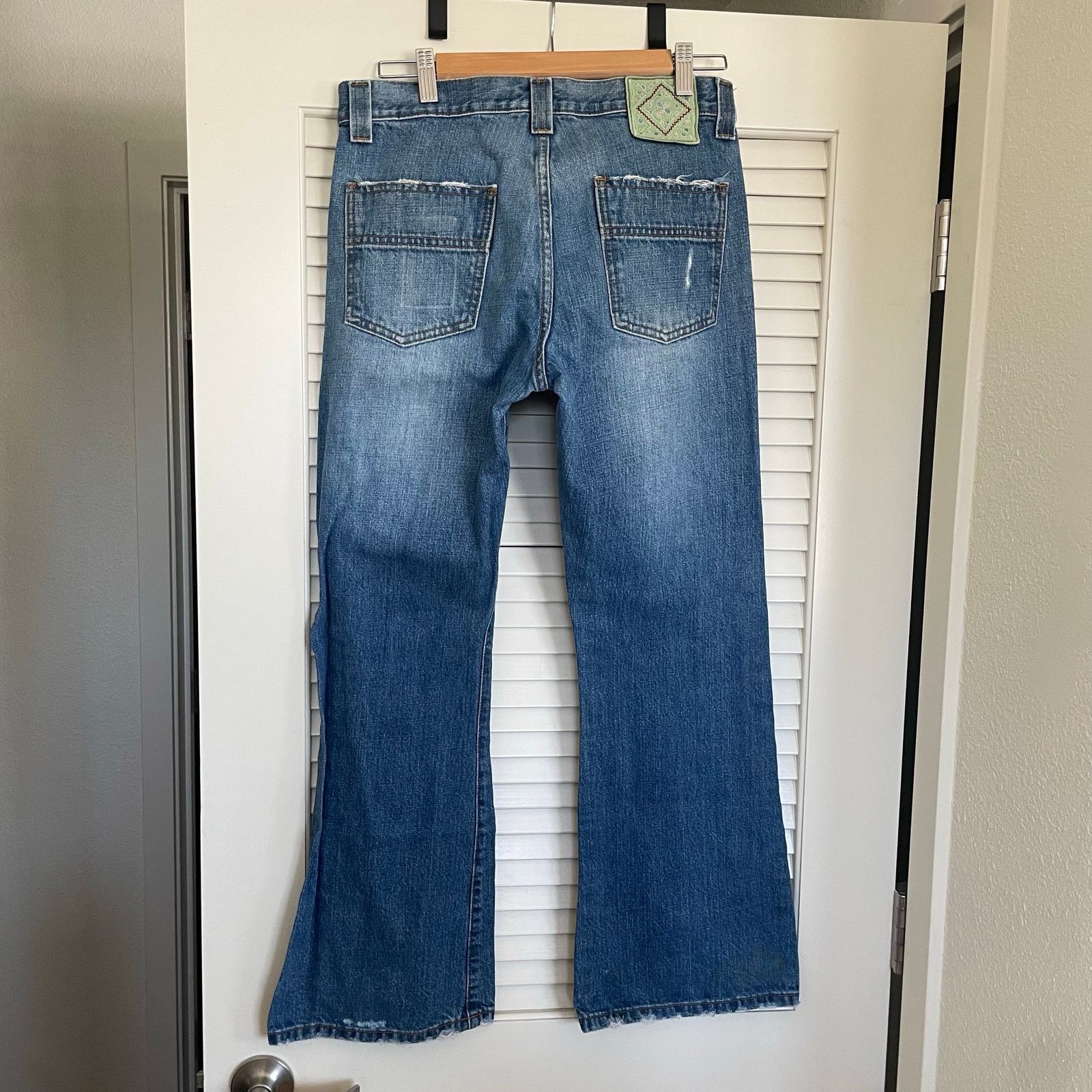 Other VTG Y2K Ozark Mountain Jean Co. Patched Bootcut Jeans Boho Size 30" / US 8 / IT 44 - 4 Thumbnail