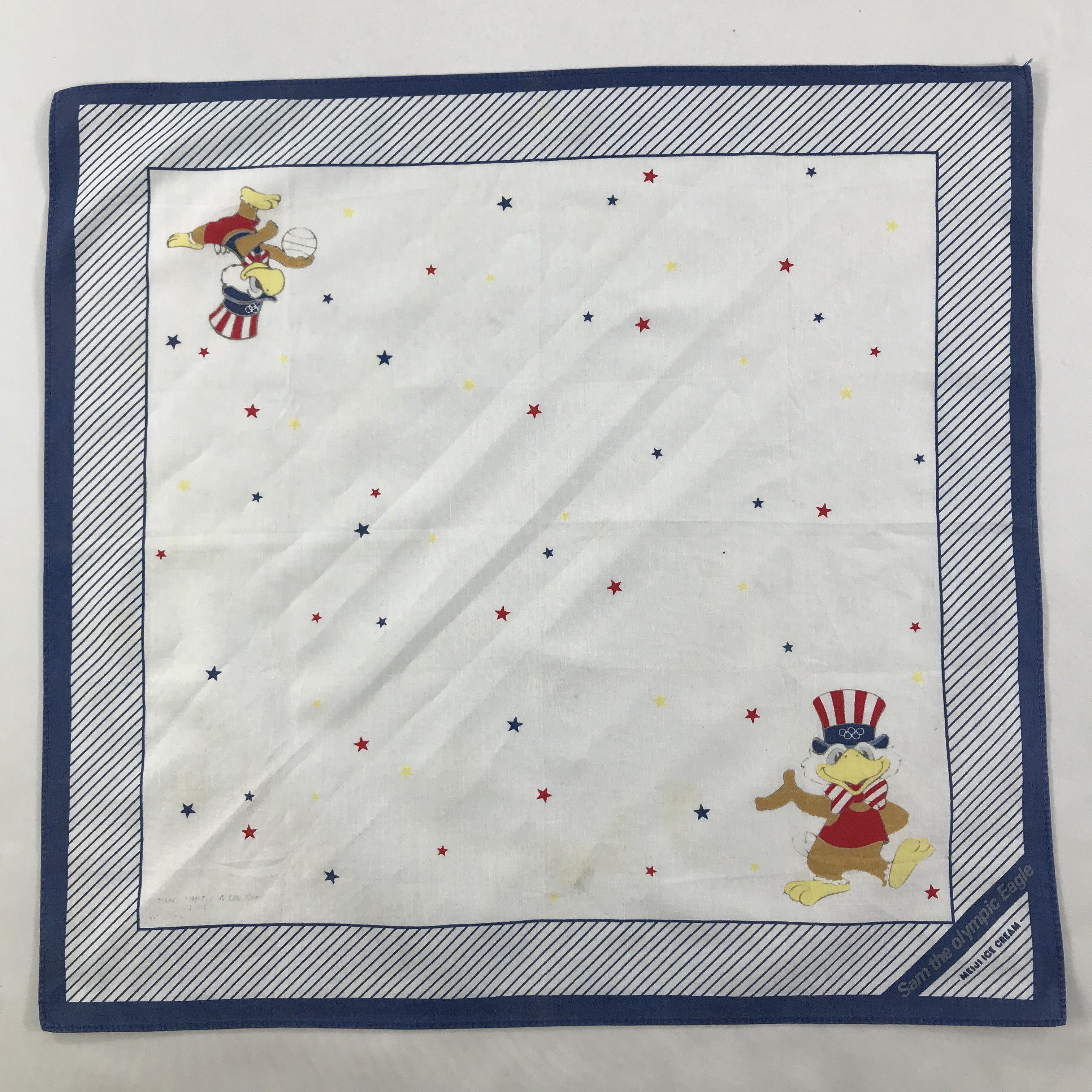 Vintage Vintage LA Olympic Bandana / Handkerchief/Neckerchief -S1867 Size ONE SIZE - 1 Thumbnail