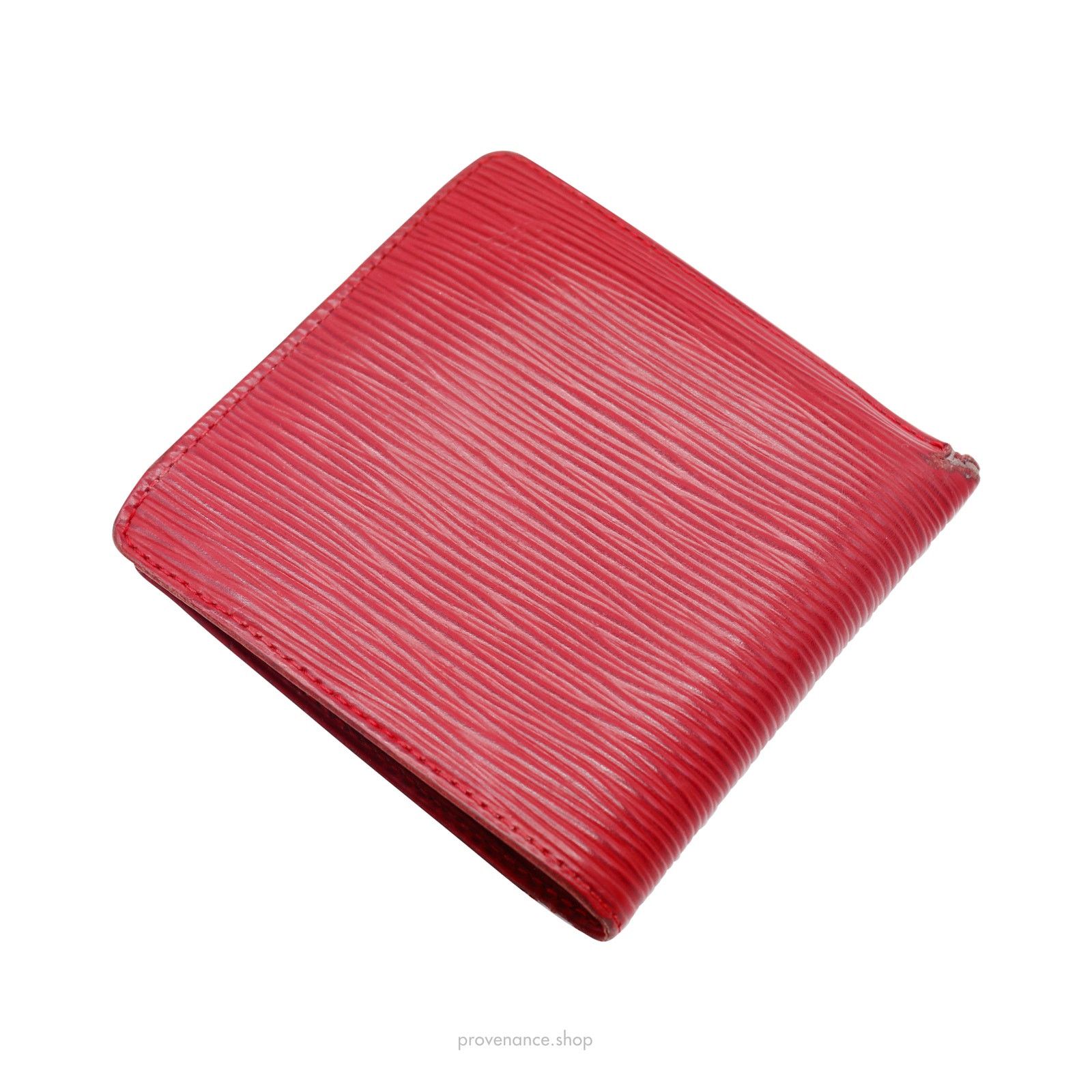 Louis Vuitton 🔴 Louis Vuitton Marco Wallet - Red Epi Leather Size ONE SIZE - 4 Thumbnail