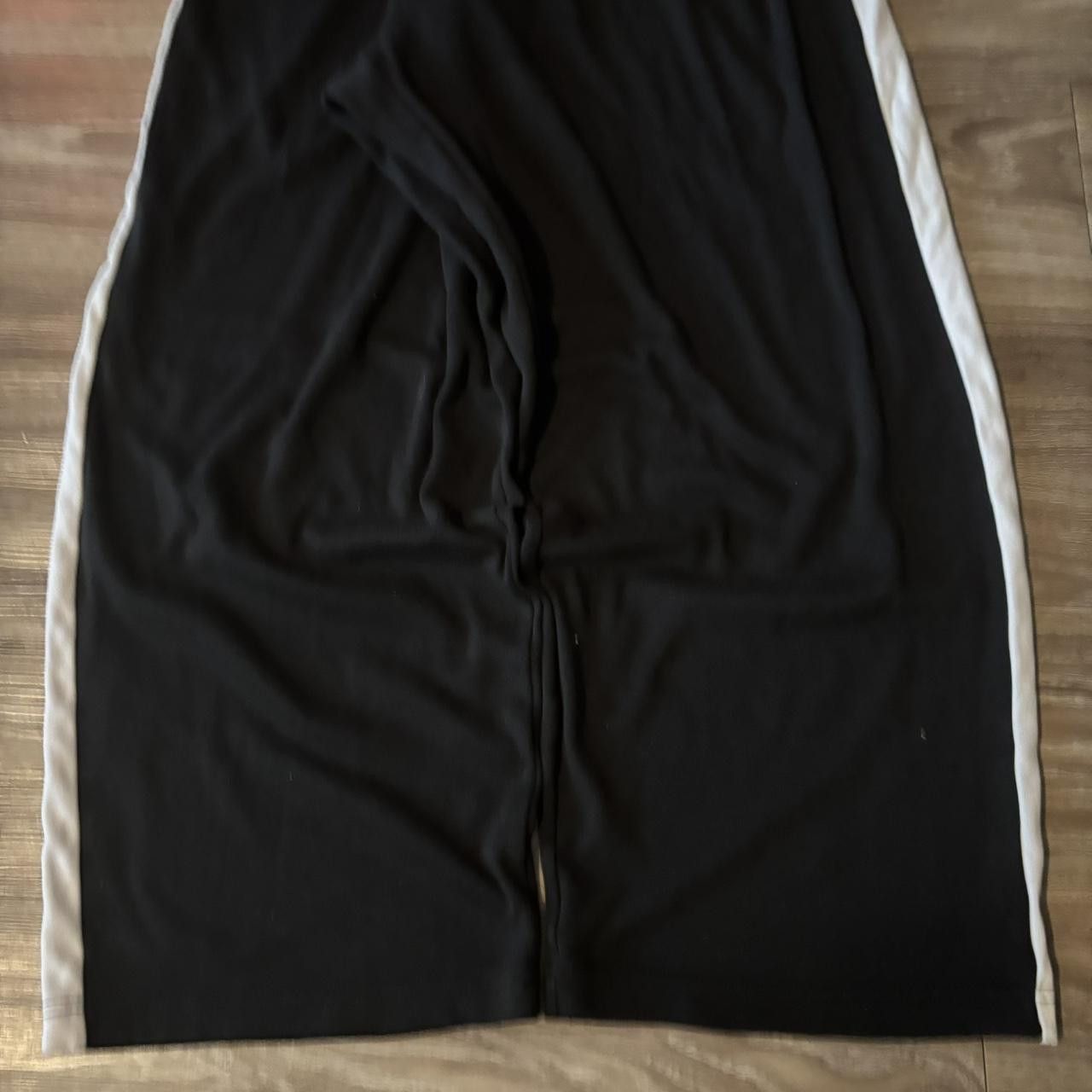 Vintage Crazy Vintage Y2K/2000s Baggy Black White Striped Sweatpants! Fits L Size US 36 / EU 52 - 5 Thumbnail