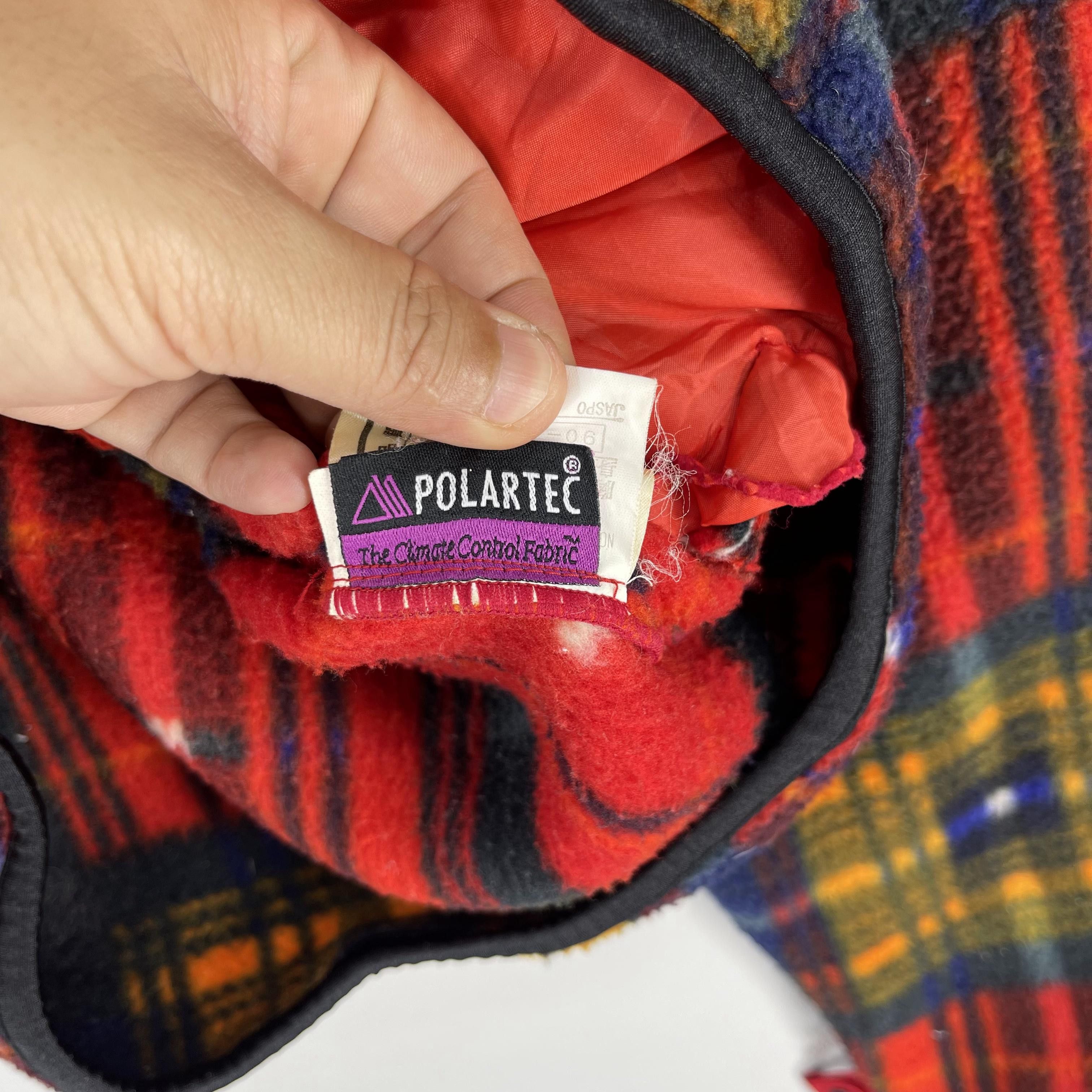 Phenix Vintage PHENIX Polartec Plaid Tartan Warmer Ski Jacket Size M / US 6-8 / IT 42-44 - 5 Thumbnail