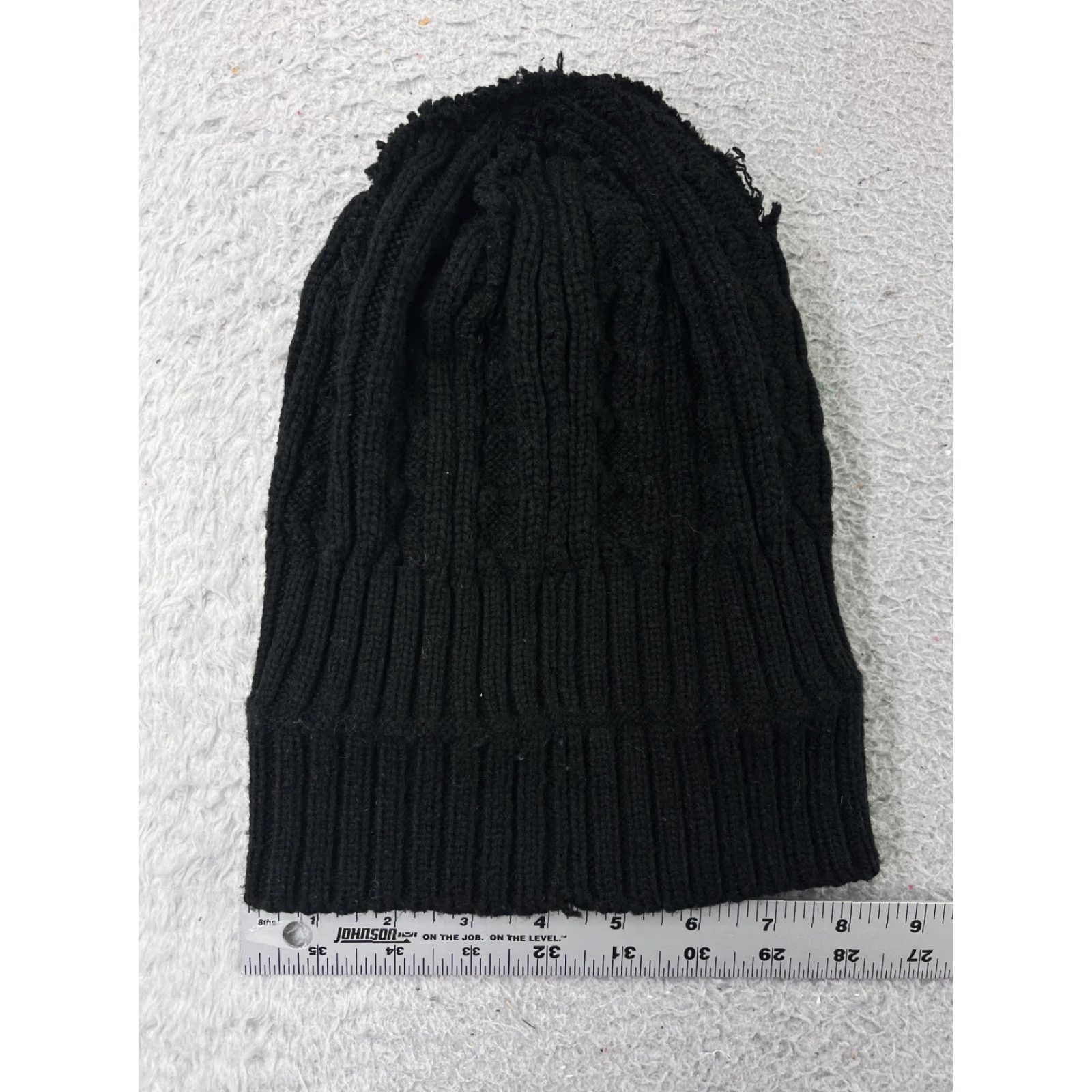 Imperial VINTAGE none? Imperial Motion Beanie Hat Adult One Size Black Acrylic Knit Ski Snow Logo Beanie Mens Womens Unisex 90s Winter Cap Size ONE SIZE - 5 Thumbnail
