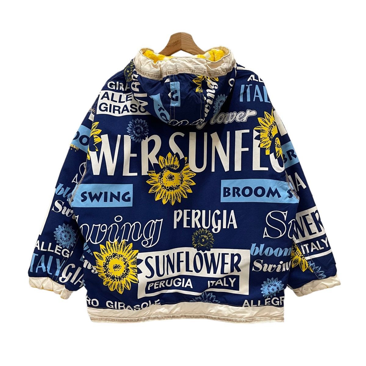Ellesse × Vintage Vintage Ellesse Sunflower Perugia Reversible Hoodie Jacket Size US M / EU 48-50 / 2 - 3 Thumbnail