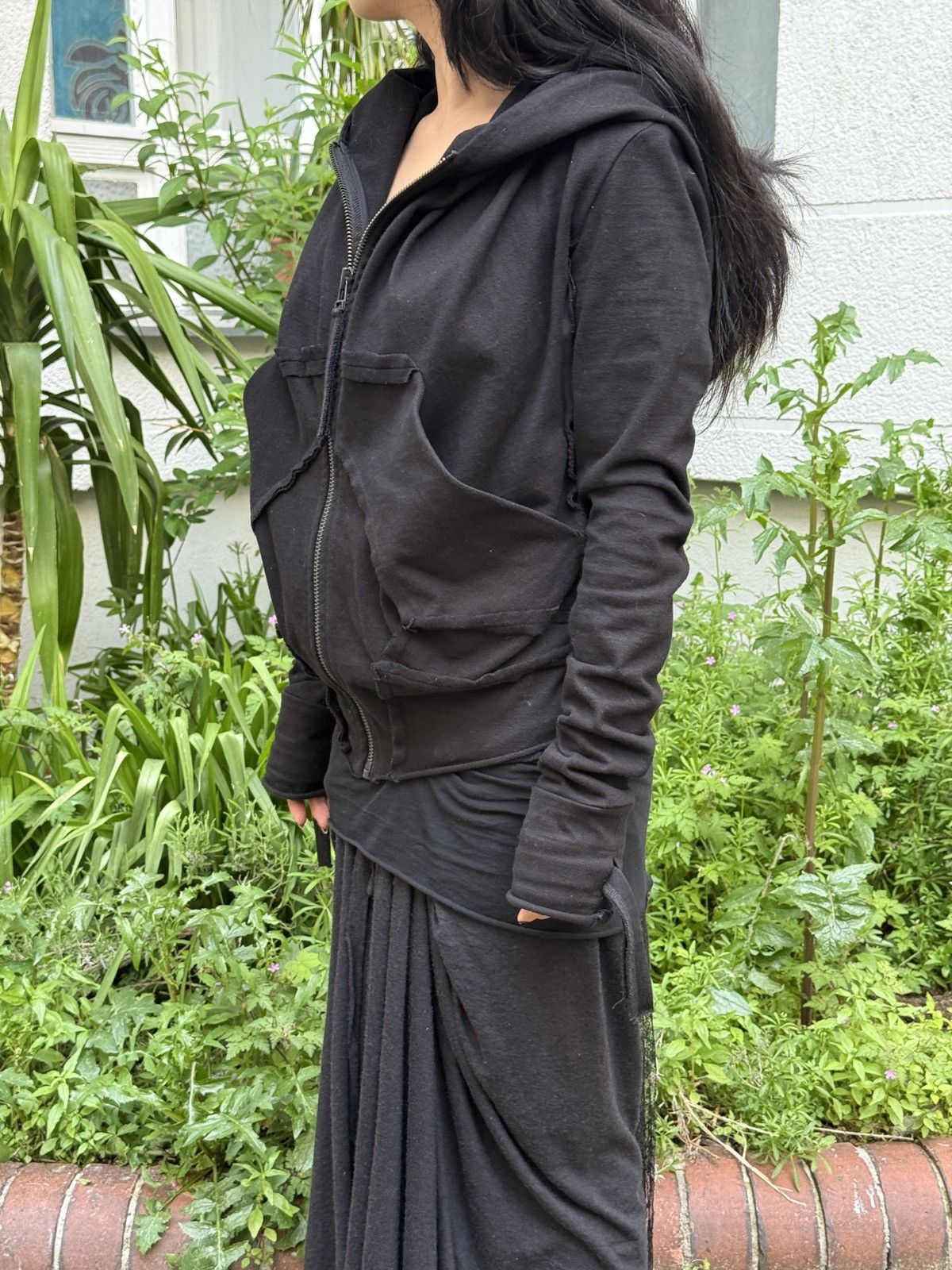 Barbara I Gongini Barbara gongini deconstructed hooded back zip hoodie Size XS / US 0-2 / IT 36-38 - 8 Thumbnail