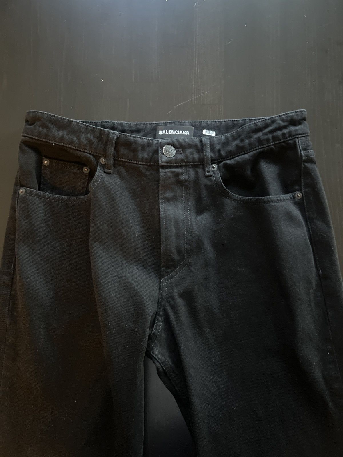 Balenciaga Balenciaga Slim Fit Jeans (Black) Size US 32 / EU 48 - 1 Thumbnail