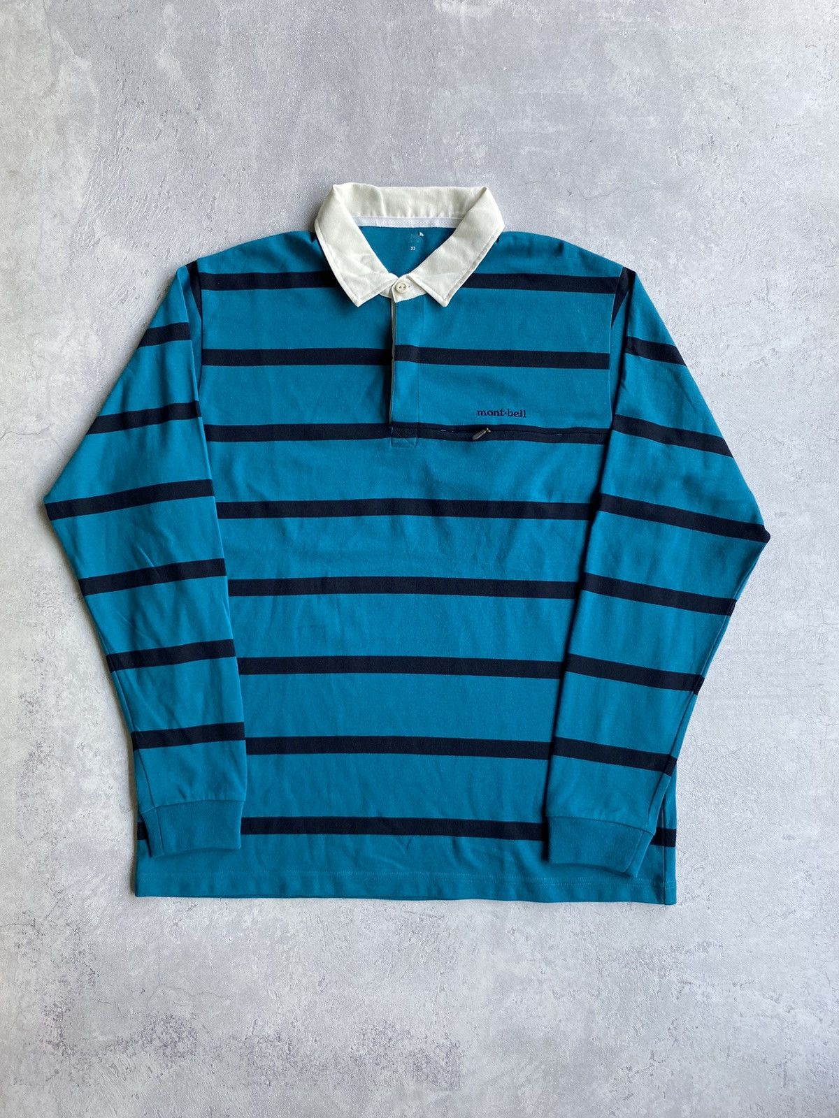 Montbell Mont-Bell Rugby Shirt Size US L / EU 52-54 / 3 - 1 Thumbnail