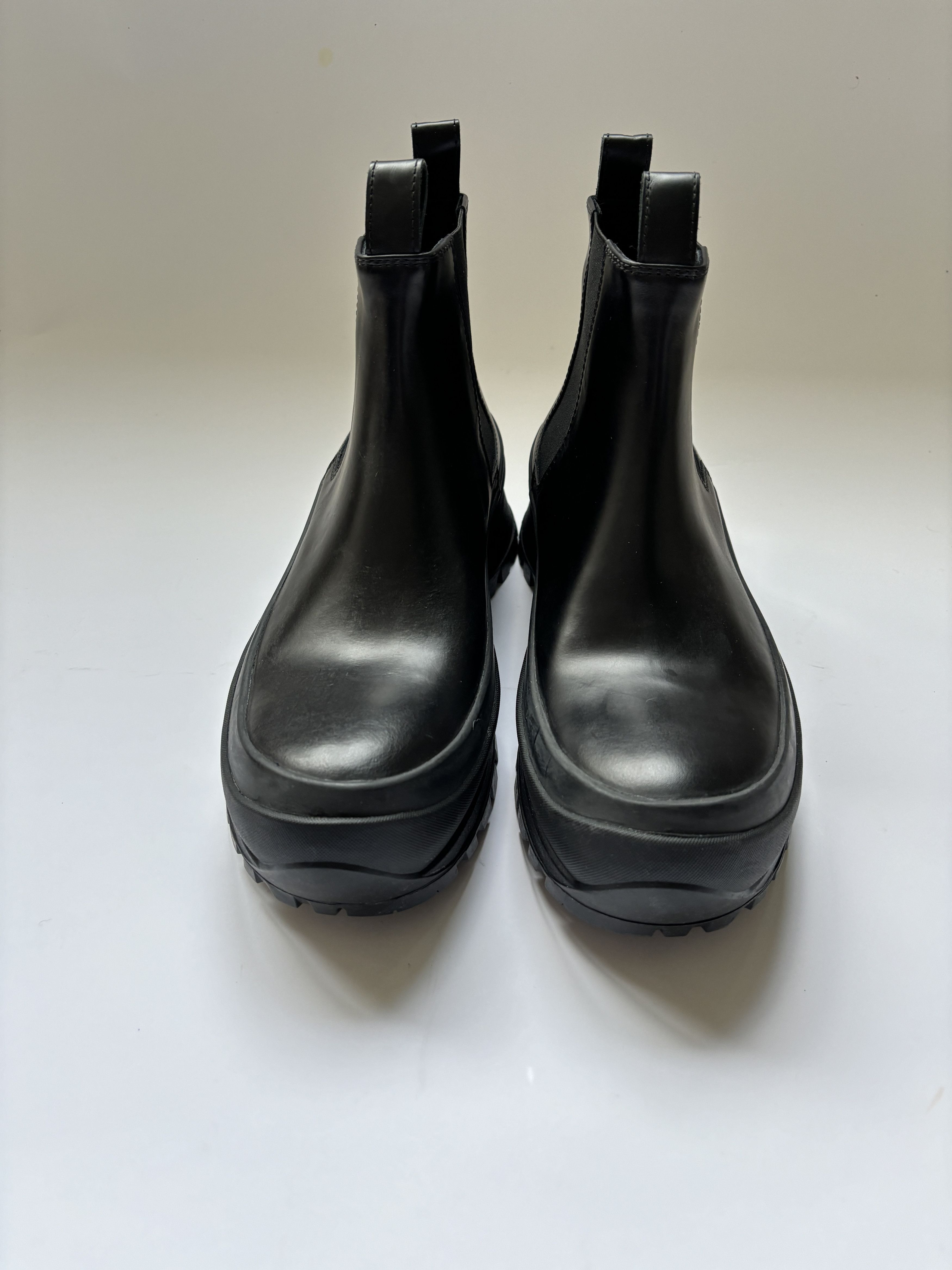 Jil Sander ⚡️QUICK SALE⚡️Jil Sander Black Leather Ankle Chelsea Boots Size US 11 / EU 44 - 2 Thumbnail