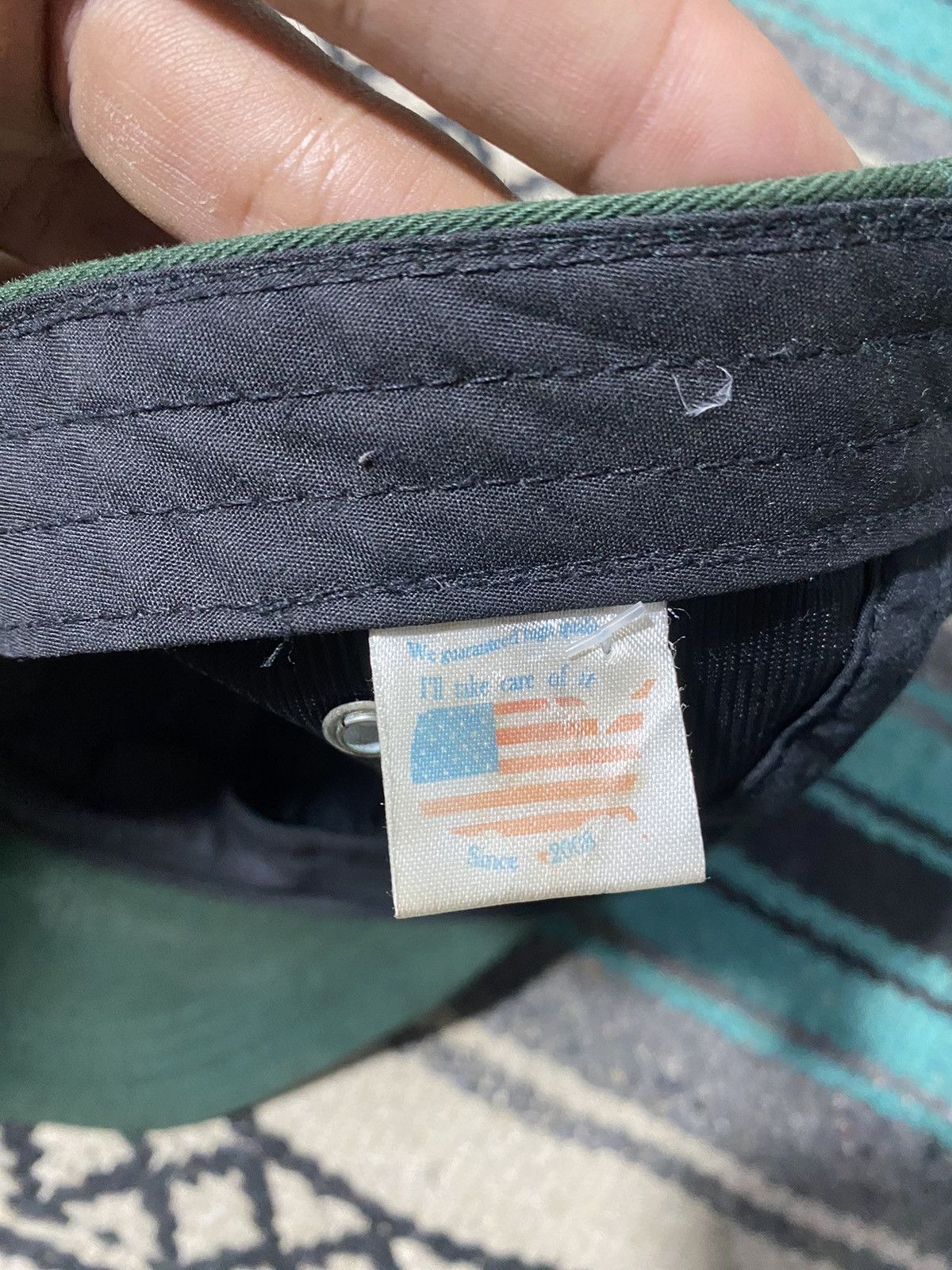 Vintage Triffer Union Made 5 Panel Cap Size ONE SIZE - 6 Thumbnail