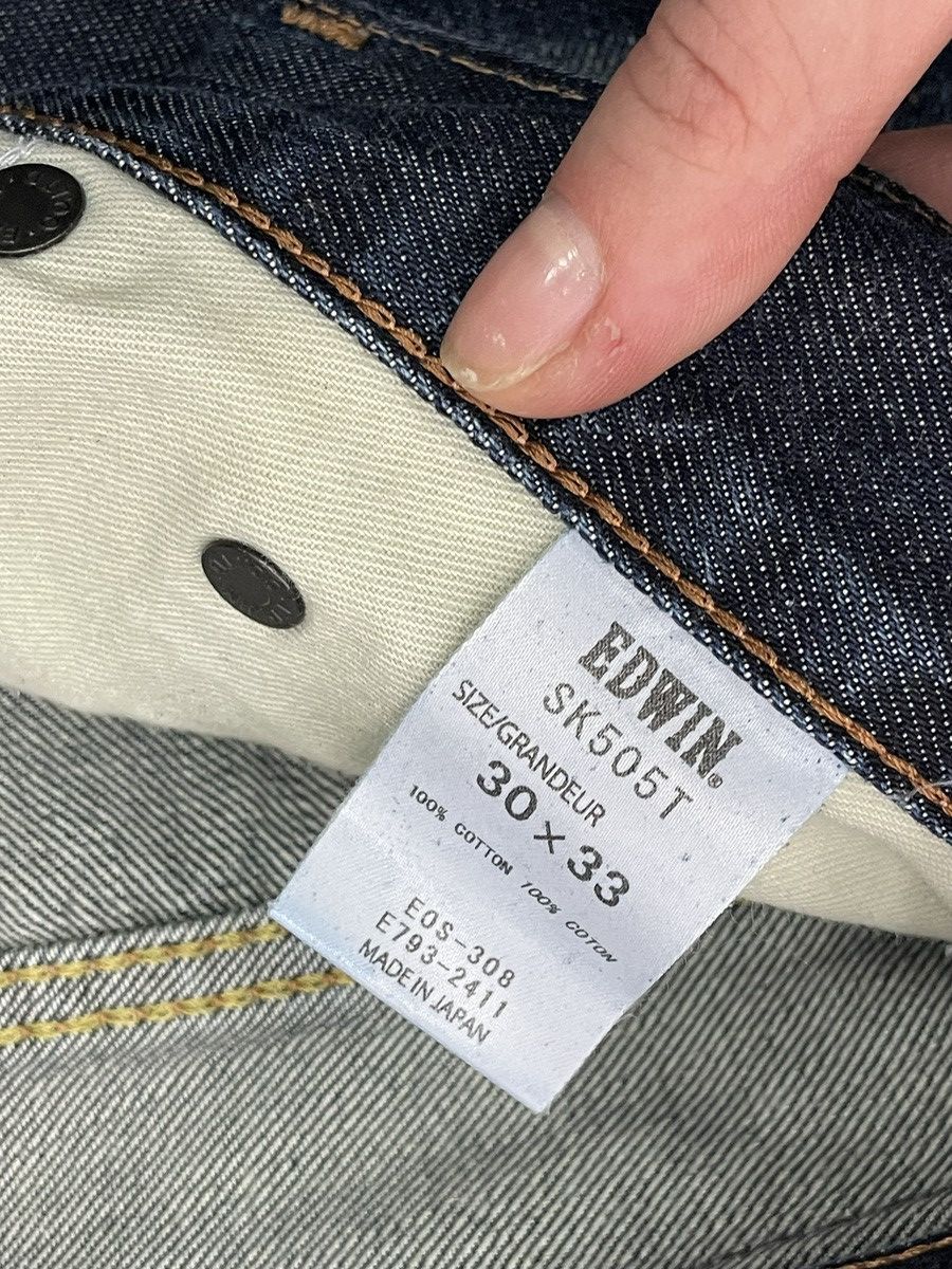 Edwin Edwin selvage sk505t Japanese denim pants straight fit Size US 30 / EU 46 - 7 Thumbnail