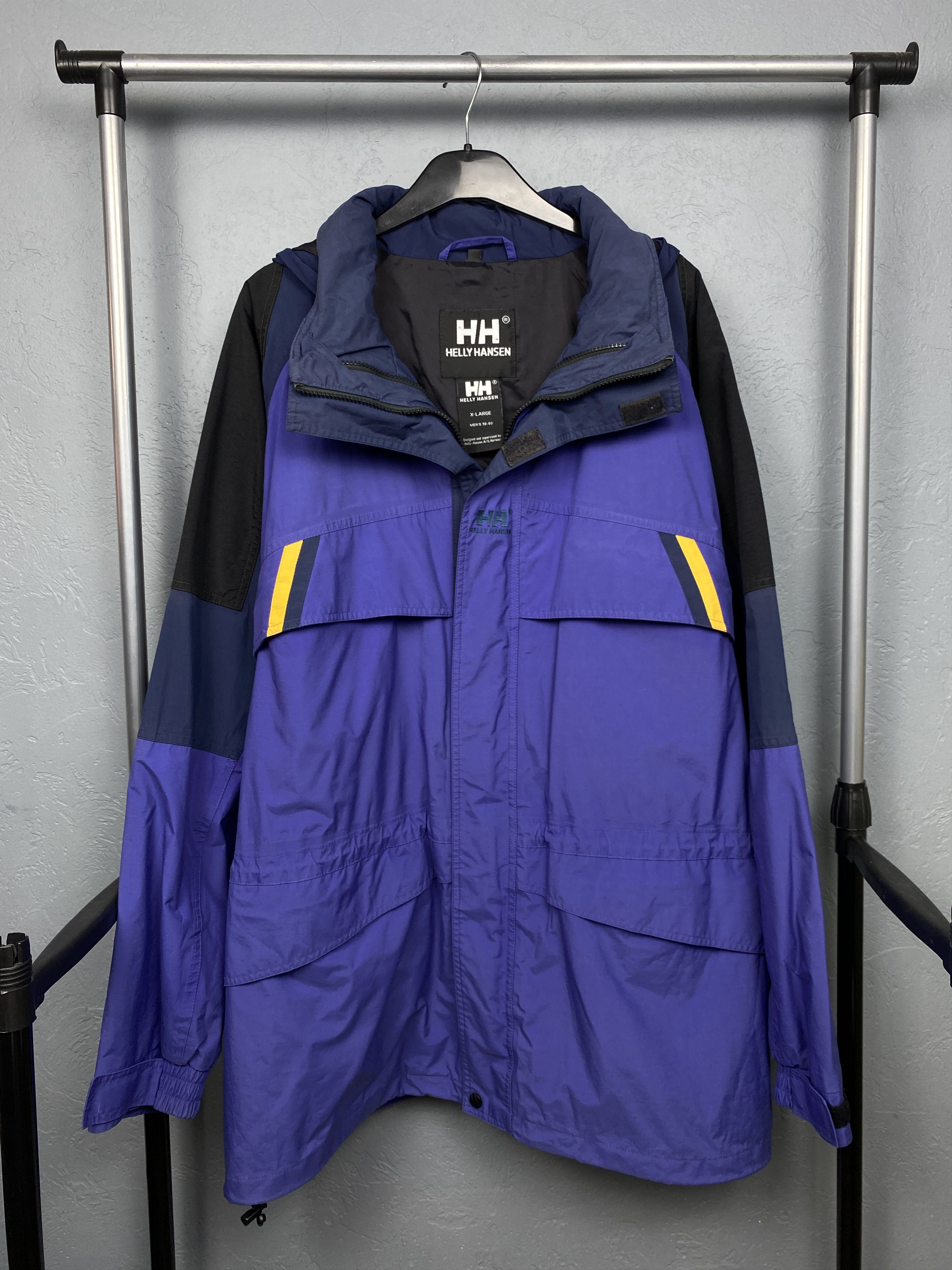 Helly Hansen × Vintage Helly Hansen 90s Vintage Mens Outdoor Nylon Jacket Size US XL / EU 56 / 4 - 1 Thumbnail