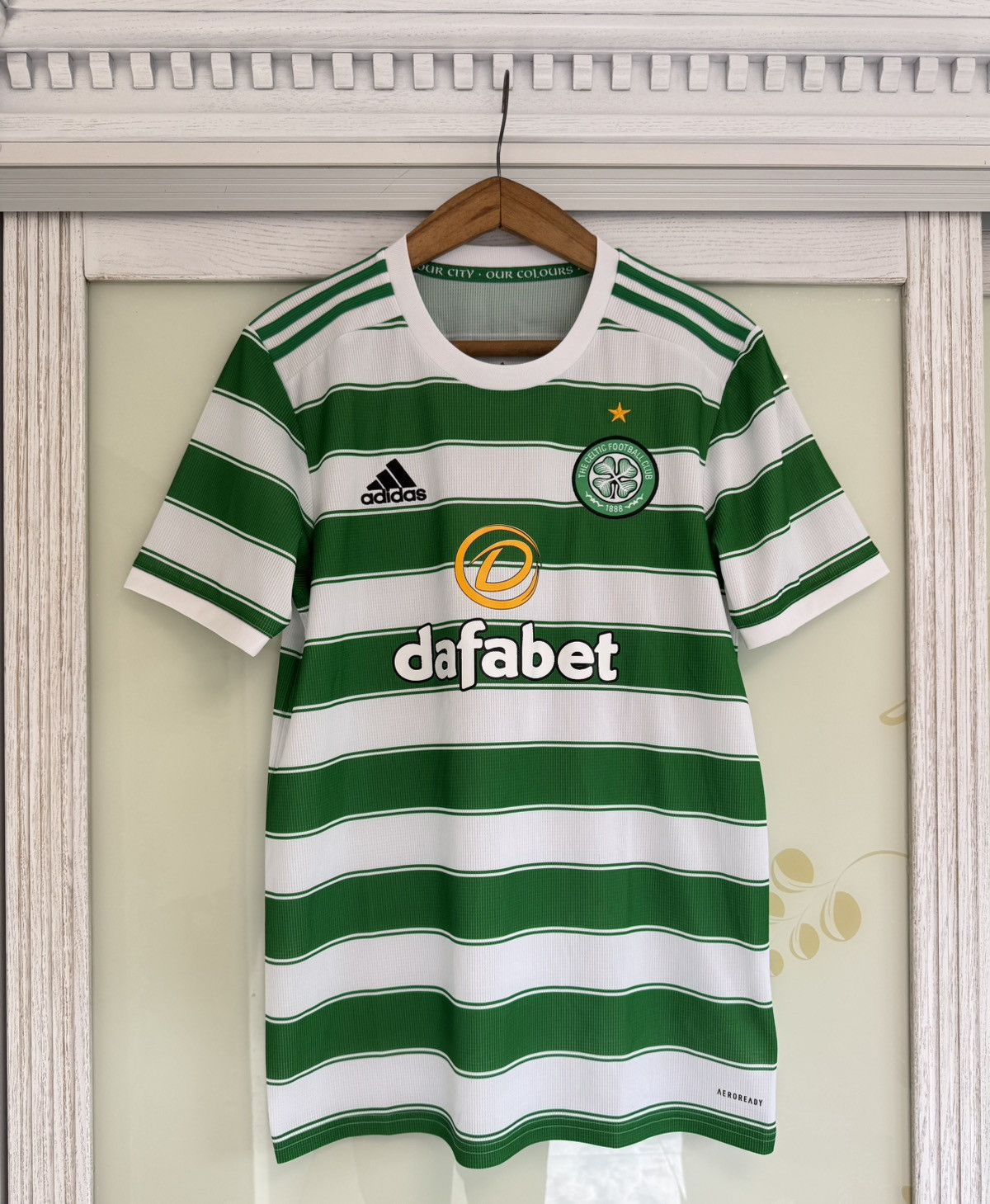 Adidas Celtic 2021-2022 Home Soccer Jersey Football Kit Shirt Size US M / EU 48-50 / 2 - 1 Thumbnail