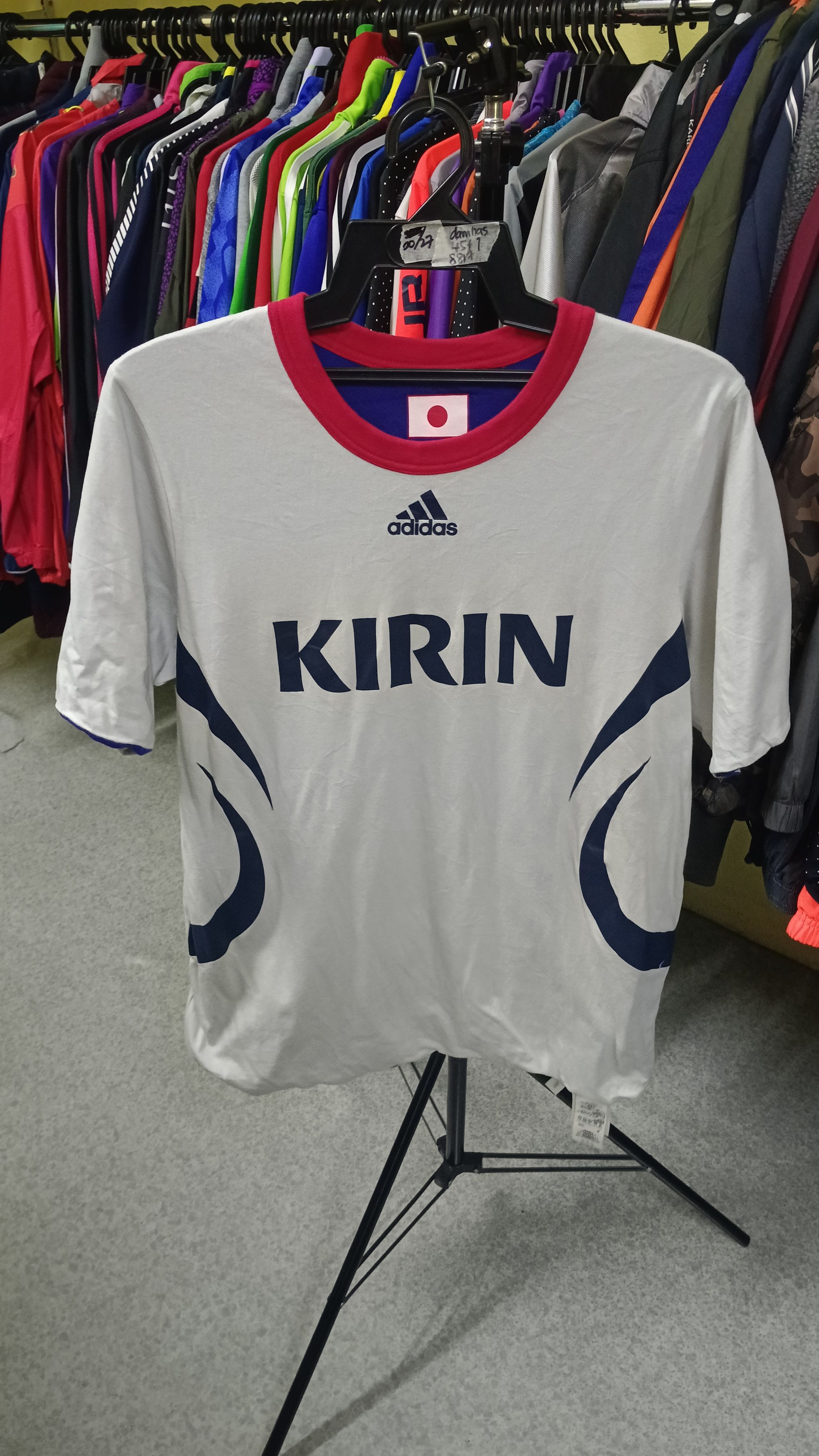 Adidas × Vintage Adidas Japan Kirin 2007 Reversible 2 in 1 T Shirt Size US L / EU 52-54 / 3 - 3 Thumbnail
