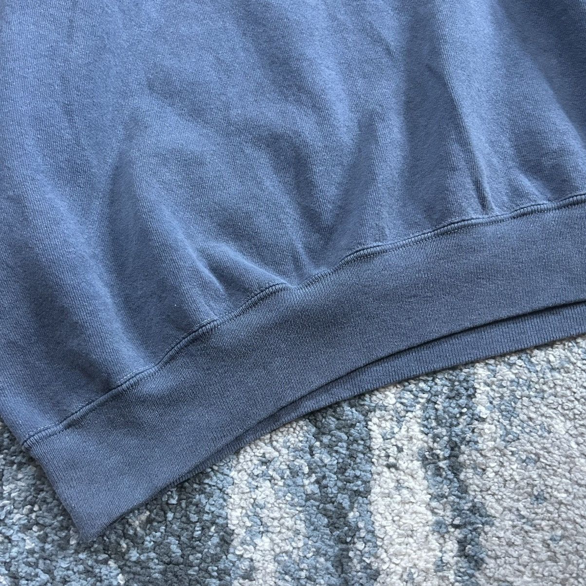 Vintage 90s MADE iN USA MARTHA’S ViNEYARD iNDiGO BLUE GRASS CREWNECK Size US L / EU 52-54 / 3 - 5 Thumbnail