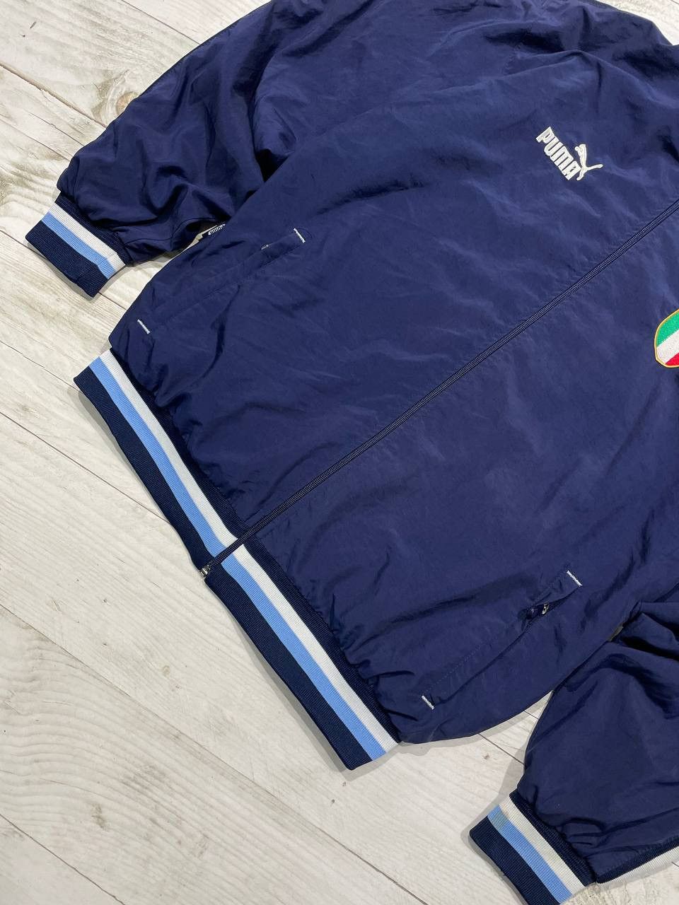 Puma Vintage Puma Italia 2003 2004 Training Soccer Track Jacket Size US M / EU 48-50 / 2 - 3 Thumbnail