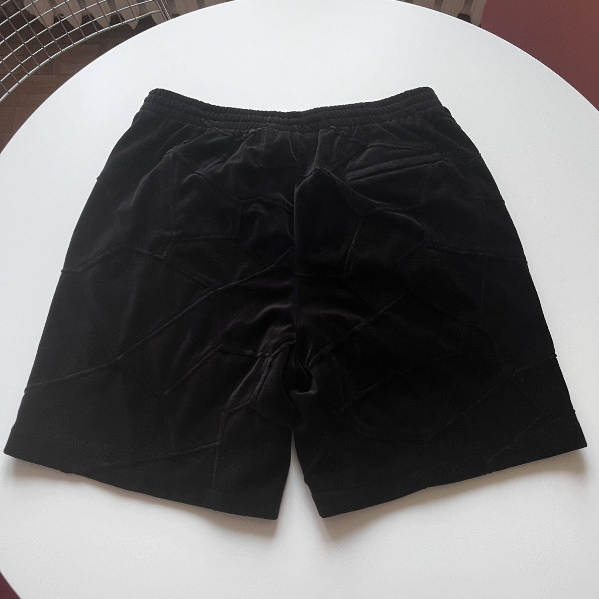 Supreme Supreme Patchwork Velour Short Black L Size US 34 / EU 50 - 7 Thumbnail