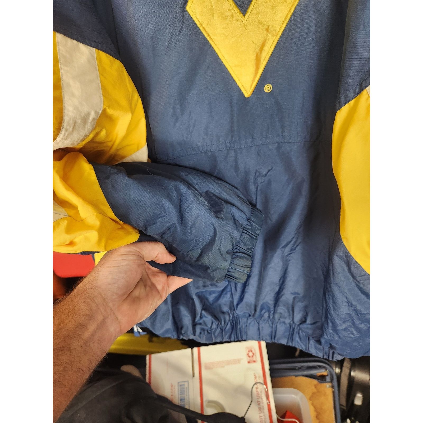 Starter Vintage Starter Proline West Virginia Pullover men's large Size US L / EU 52-54 / 3 - 5 Thumbnail