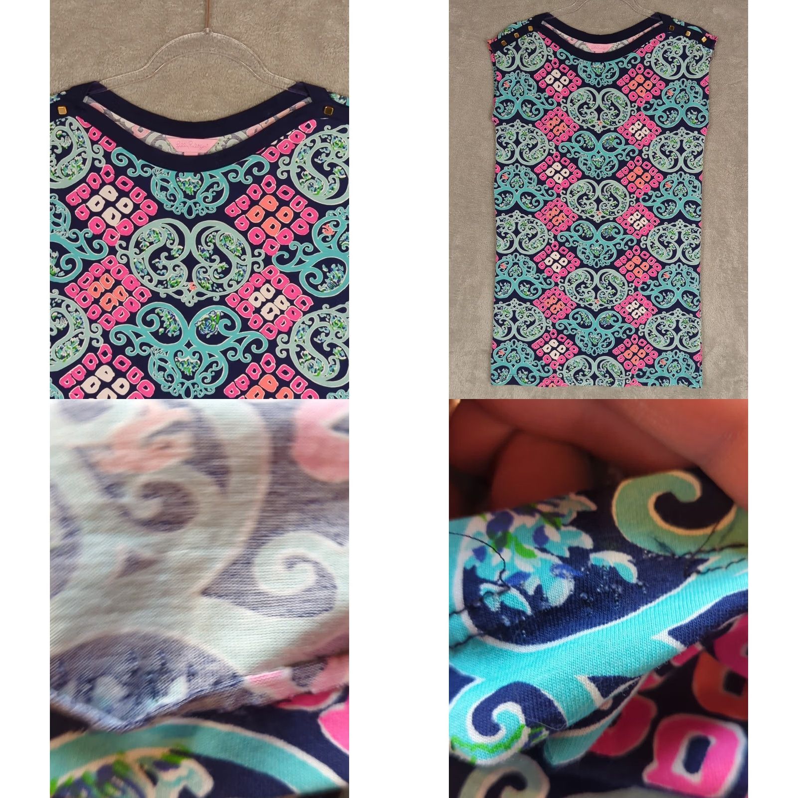 Lilly Pulitzer Lilly Pulitzer shift dress Robyn Behind The Gates Print Multicolor XS beachy cruise Women Size XS / US 0-2 / IT 36-38 - 11 Thumbnail