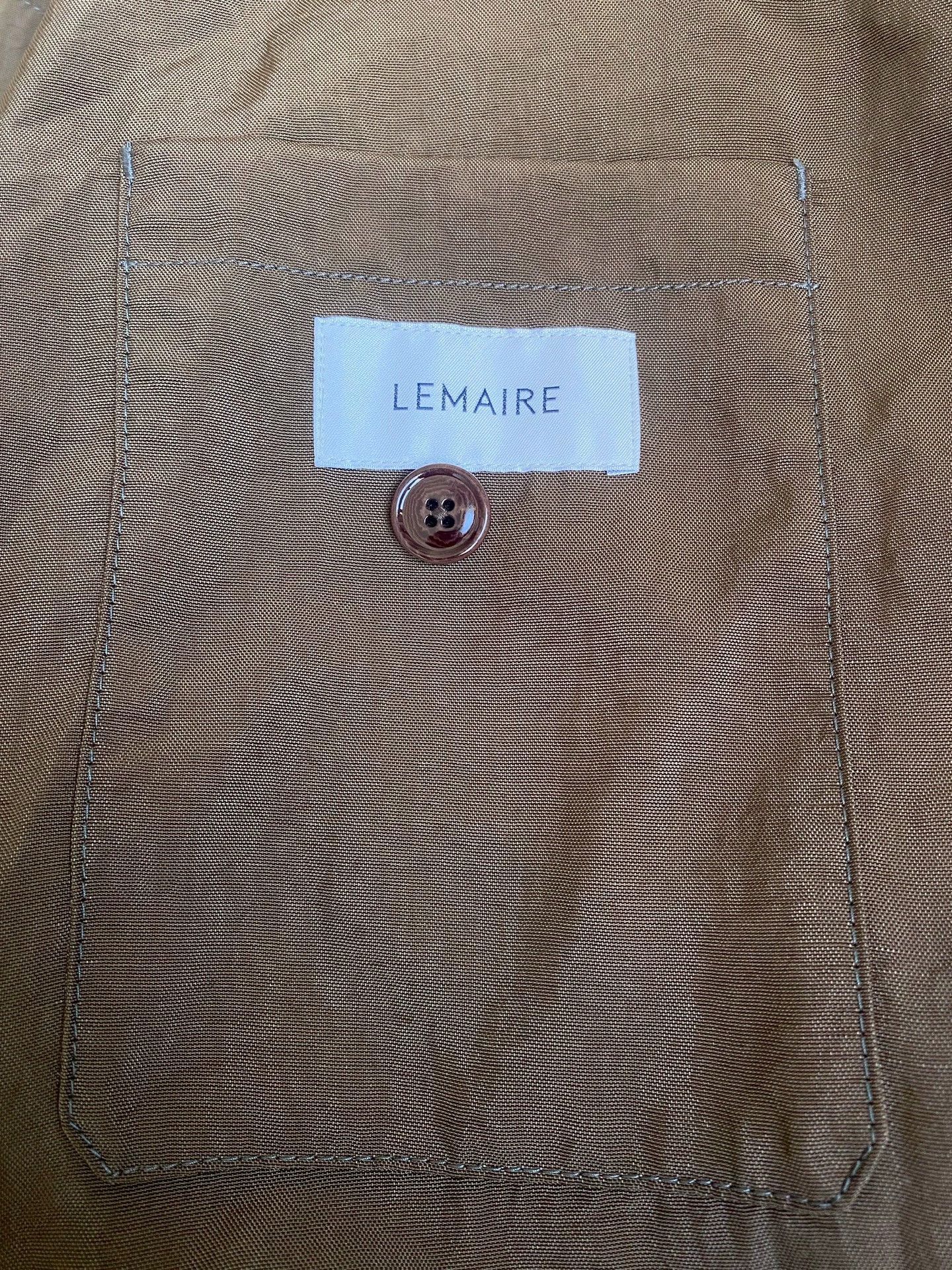 Lemaire Lemaire Kobich Brown Belted Military Trench Coat XL Size US XL / EU 56 / 4 - 7 Thumbnail