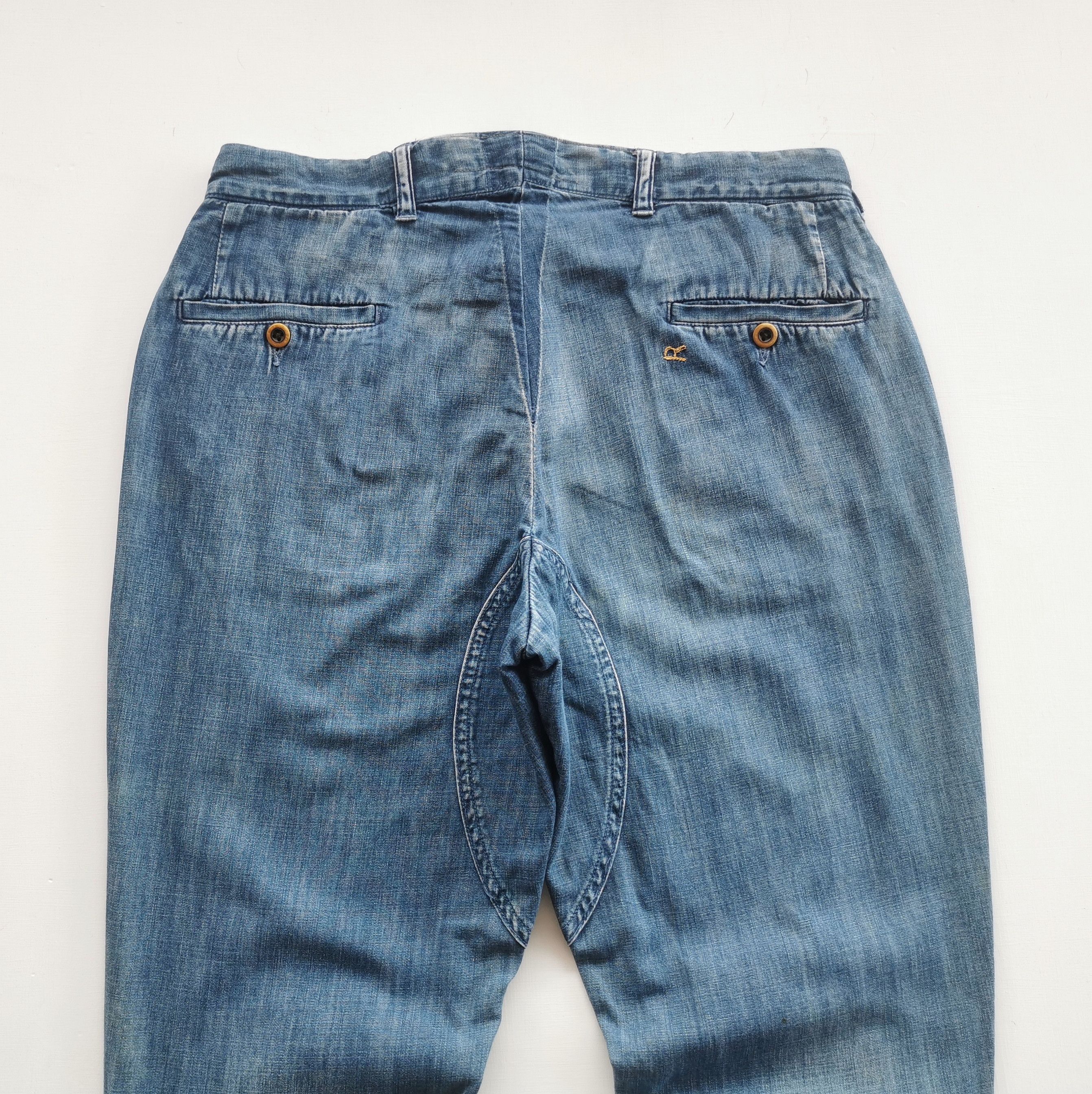 45rpm 45rpm Button Hem Cropped Jeans Size US 31 - 8 Thumbnail