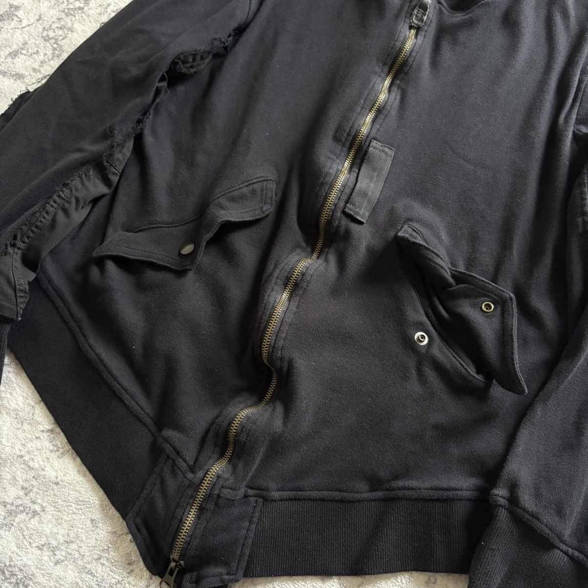 Comme des Garcons × Undercover Undercover x CDG Hybrid Arabic Graphic Bomber Jacket | L Size US L / EU 52-54 / 3 - 5 Thumbnail