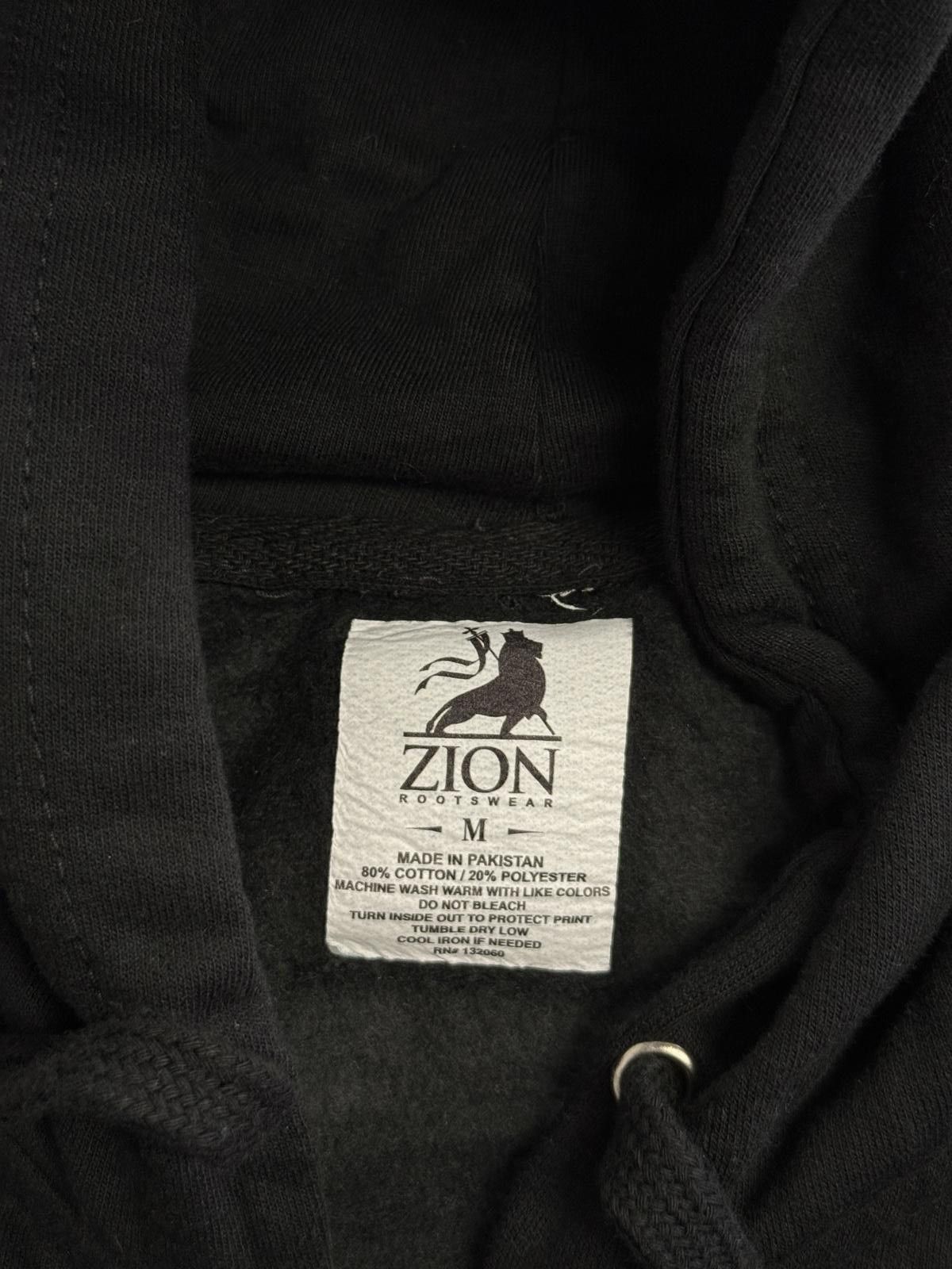 Zion Rootswear Bob Marley Zip Up Hoodie Satisfy My Soul Zion Rootswear - M Size US M / EU 48-50 / 2 - 3 Thumbnail