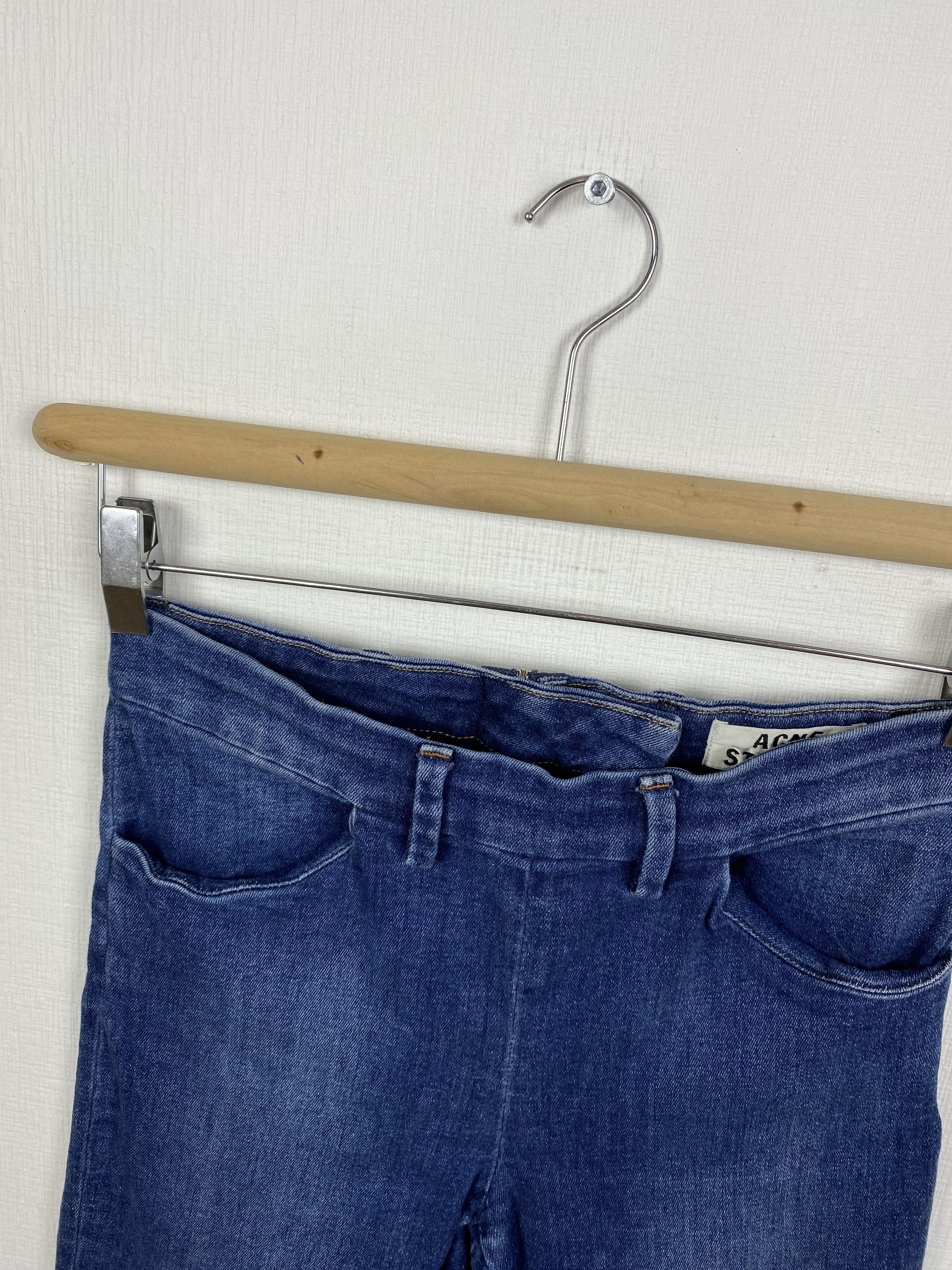 Acne Studios Acne Studios Skin Used Blue Jeans size 27 Size 27" / US 4 / IT 40 - 2 Thumbnail