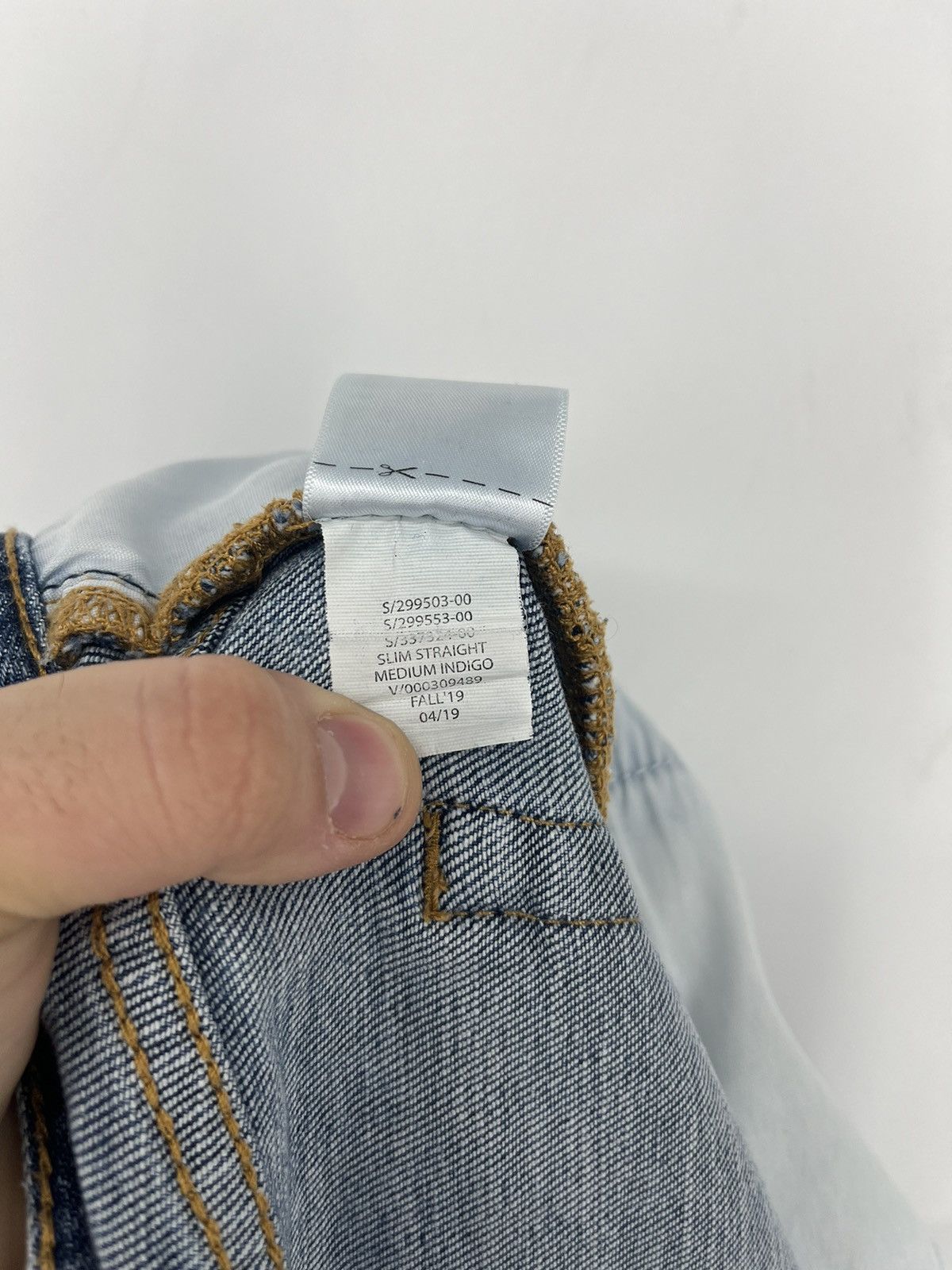Gap × Vintage Vintage Gap Denim Slim Straight Streetwear Style Size 32 30 Size US 32 / EU 48 - 11 Thumbnail