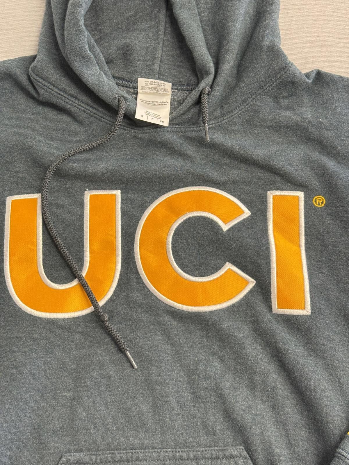 Gildan UCI Hoodie University of Irvine Anteater on Hood! - S Size US S / EU 44-46 / 1 - 4 Thumbnail