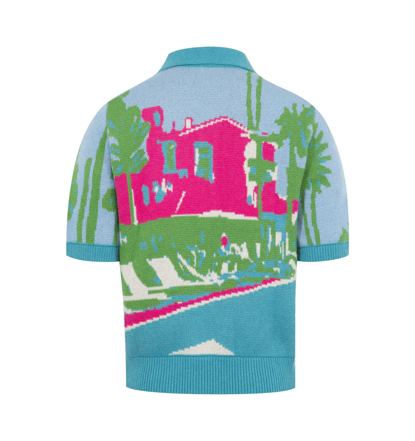 Libertine o1h1sh11225 Poolside Polo Sweater in Multicolor Size S / US 4 / IT 40 - 2 Thumbnail