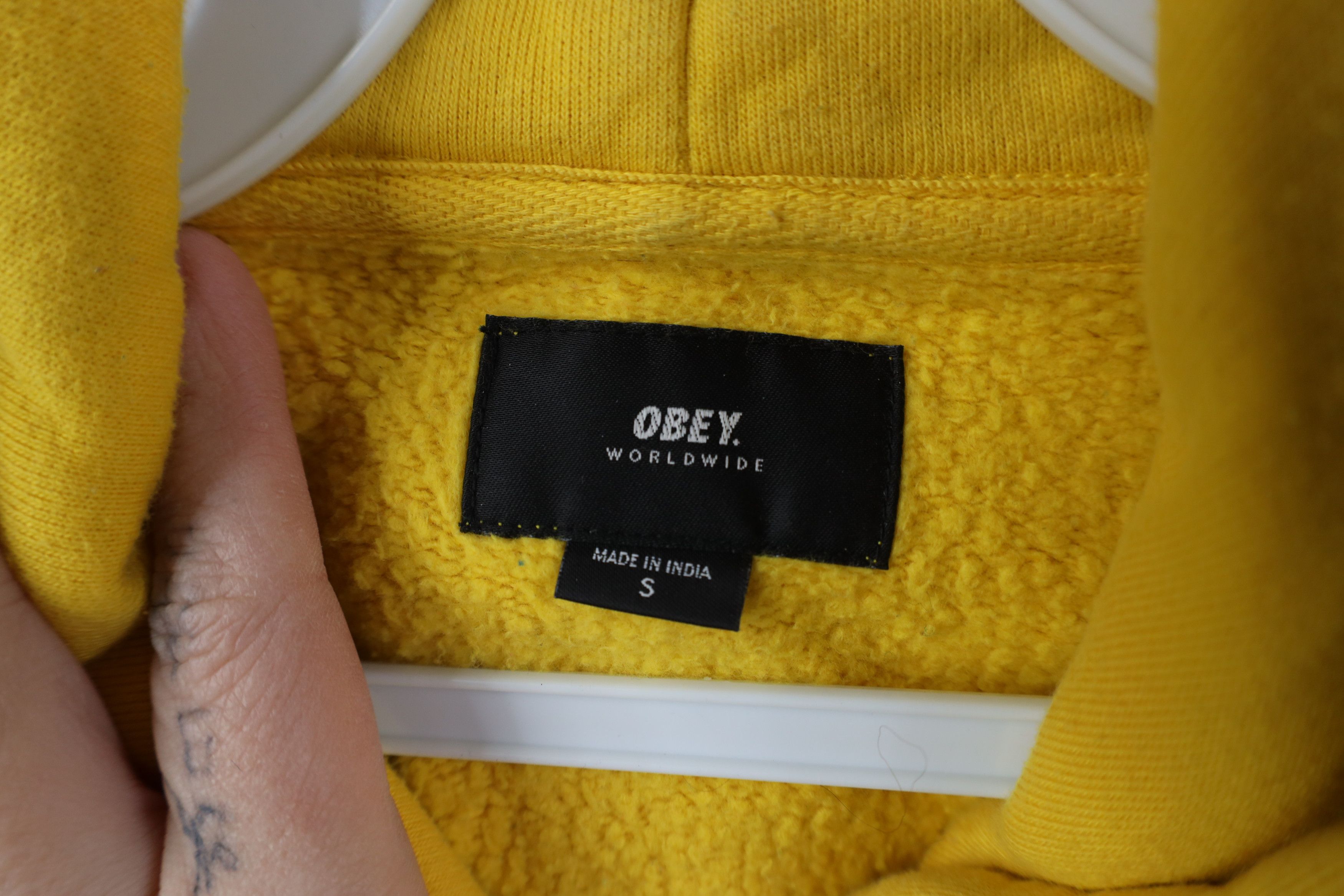 Obey Vintage Y2K Obey Propaganda Box Logo Andre the Giant Hoodie Size US S / EU 44-46 / 1 - 10 Thumbnail