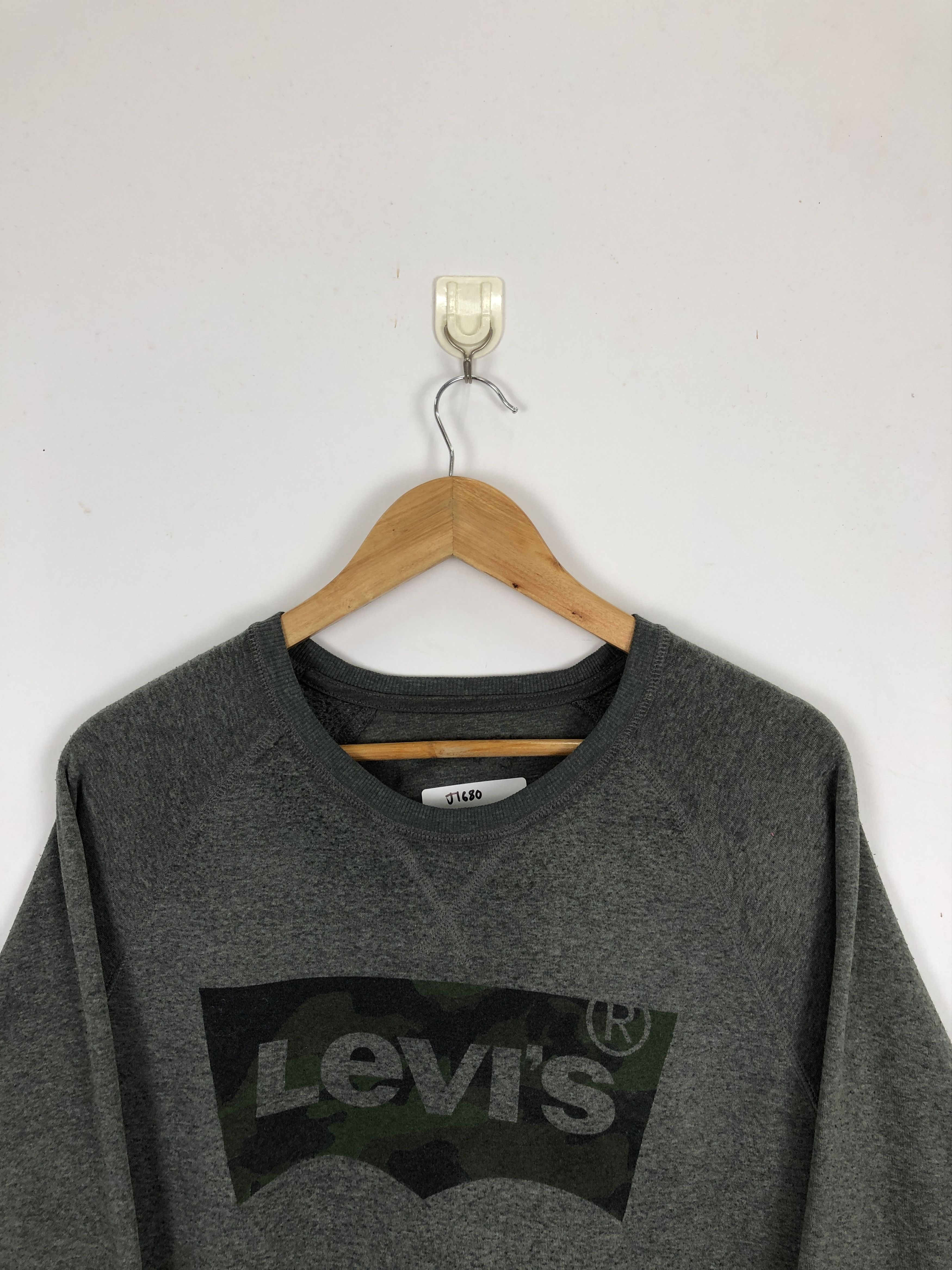 Levi's × Vintage Vintage Levis Pullover Crewneck Sweatshirt Size US XL / EU 56 / 4 - 2 Thumbnail